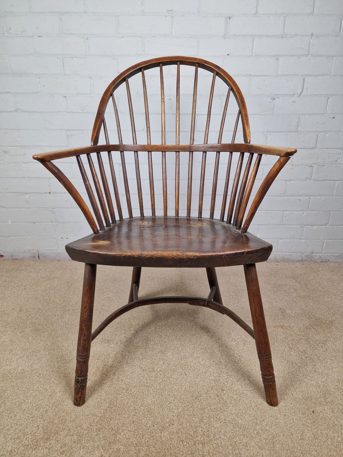 Windsor Chair In Ash And Elm   Early 19th Century (Circa 1806) photo furniture