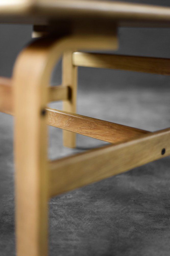 Vintage Scandinavische Eiken Salontafel Door Karl Erik Ekselius Voor Joc Vetlanda, Jaren 1960 photo for sale