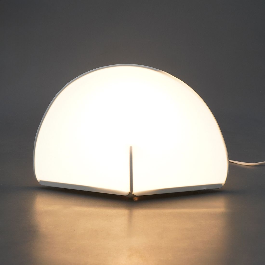 Pair Of “Kaori” Fabric Table Lamps By Kazuhide Takahama For Sirrah, 1970s photo buy