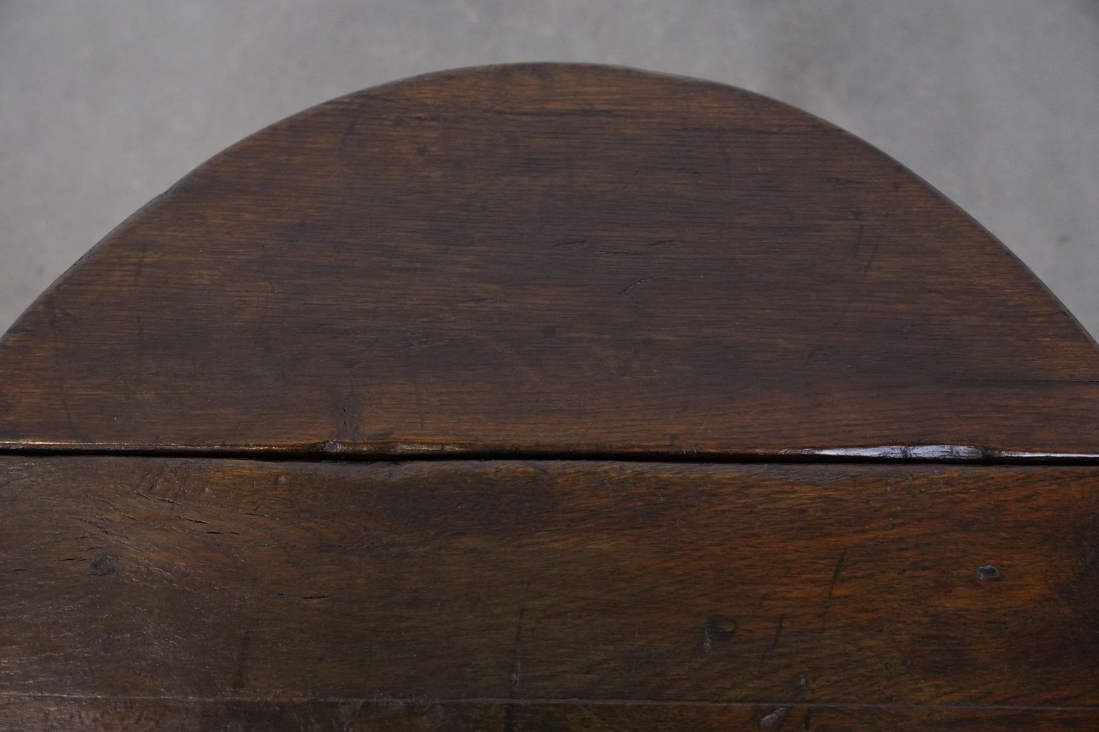 Antiek Engels Klassiek Bijzettafeltje / Krukje Met Neergeklapte Bladen, Eiken, 18e Eeuw photo buy