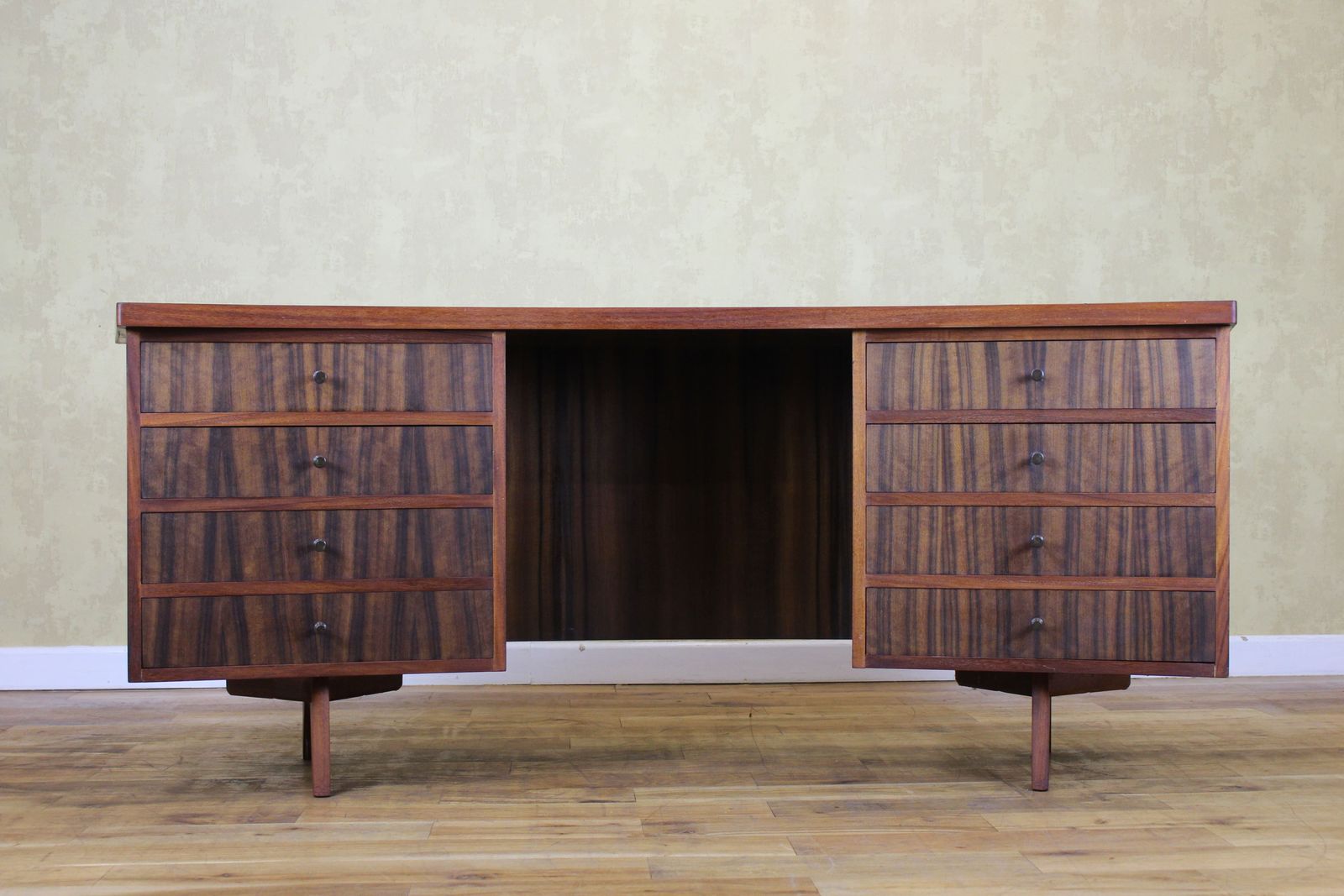 Mid 1950’s Dark Walnut Large Dressing Chest photo for sale