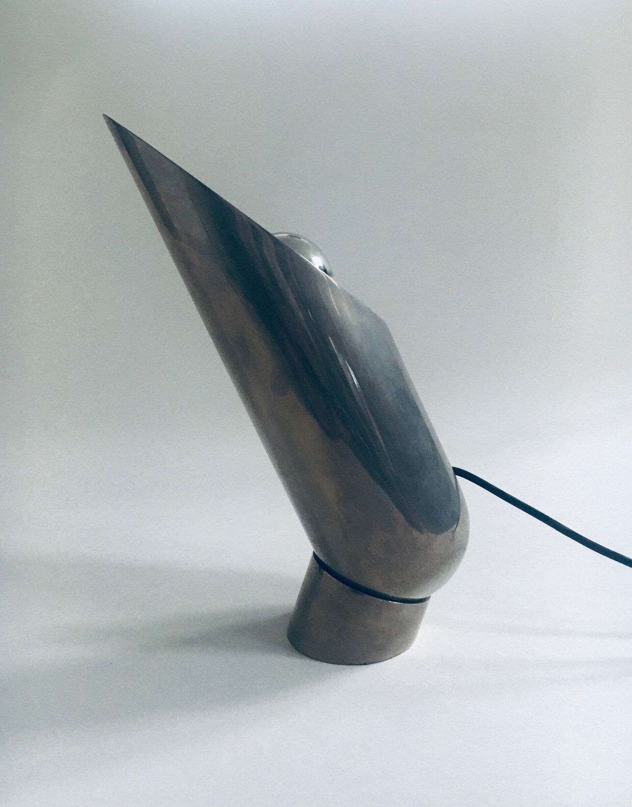 Midcentury Modern Design Adjustable Counter Balance Table Lamp, Italy 1960's