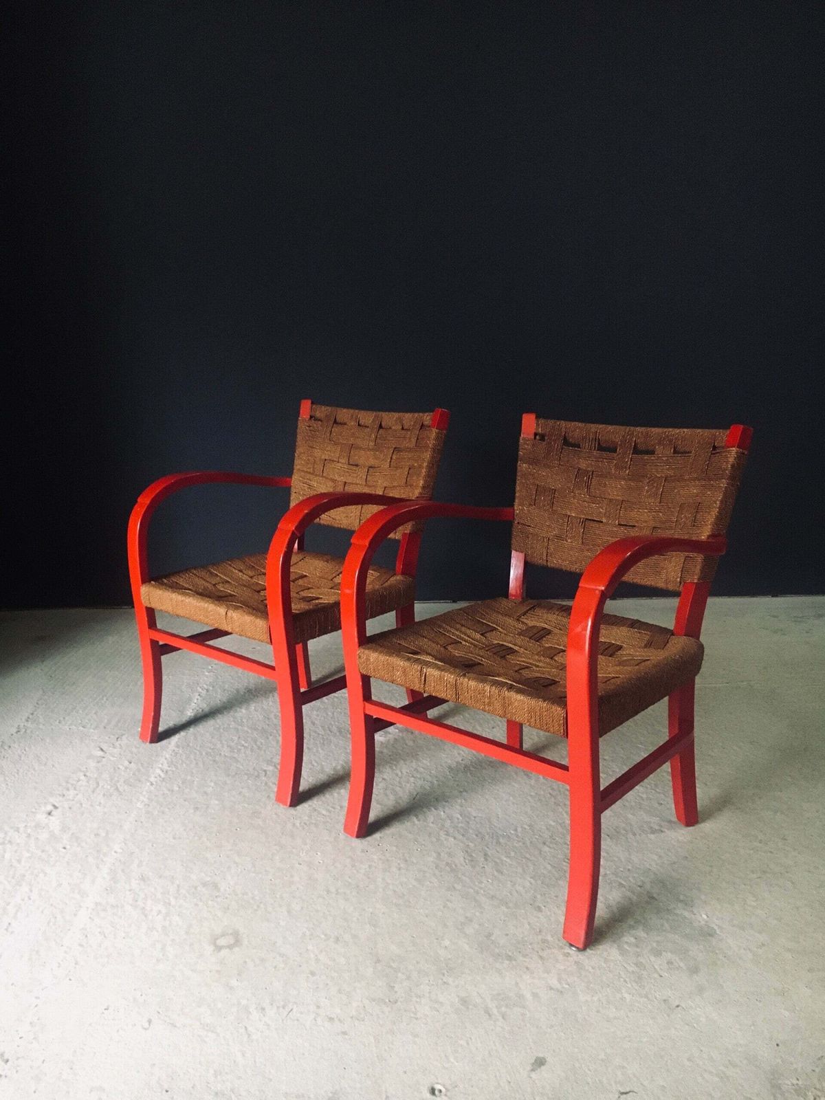 Mediterranean Design Armchair Set 1, France 1950's photo furniture