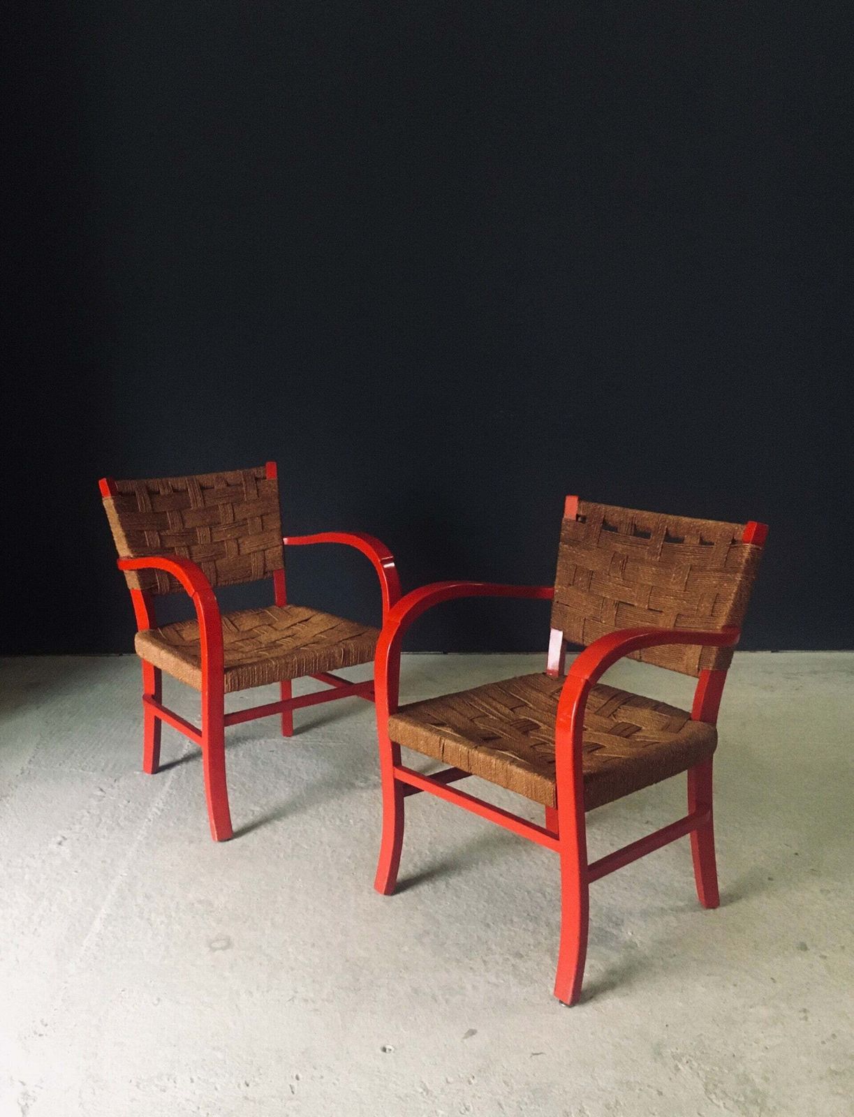 Mediterranean Design Armchair Set 1, France 1950's photo Furniture