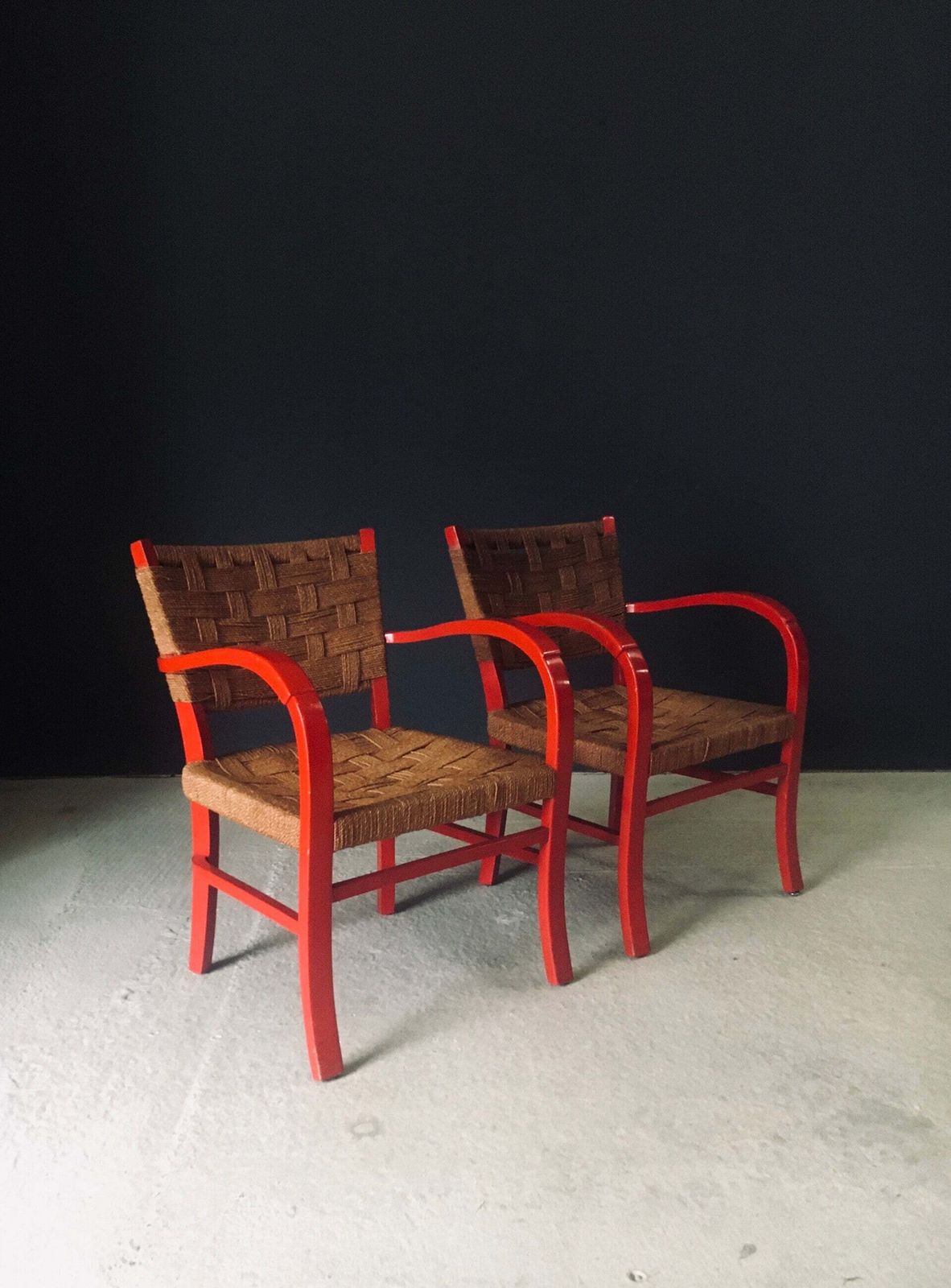 Mediterrane Design Fauteuils Set 1, Frankrijk, Ca. Jaren 1950 photo 1400.0