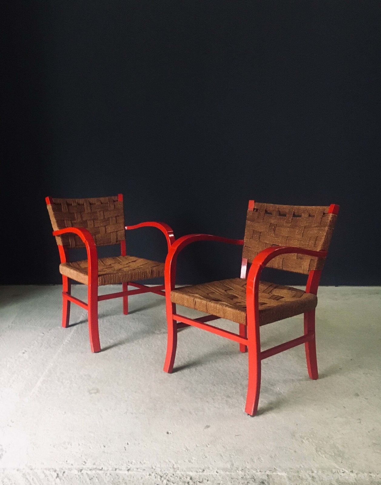 Mediterrane Design Fauteuils Set 1, Frankrijk, Ca. Jaren 1950 photo vinterior