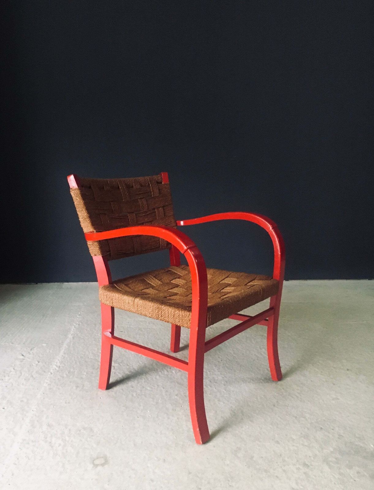 photo for sale Mediterranean Design Armchair Set 1, France 1950's