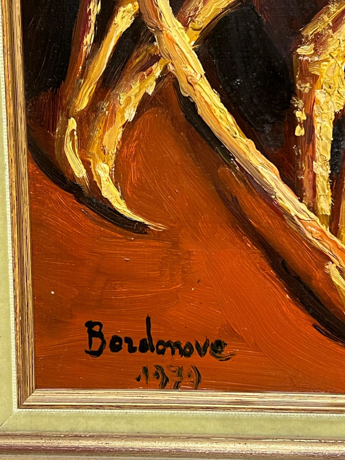 Georges Bordonovefrench Impressionist Oil Painting Seafood Platter Lobster Signed Original 20thc1970's photo buy