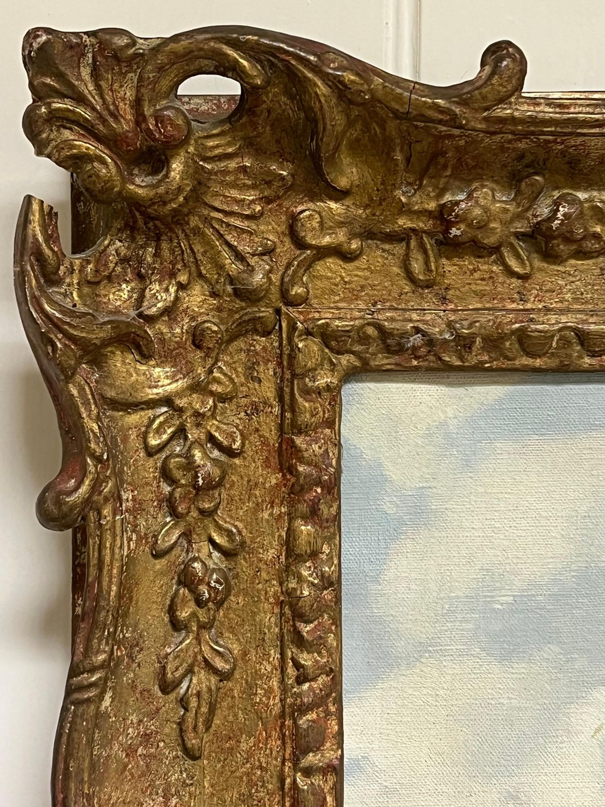 photo furniture Continental Mid 20th Centurylarge Mid 20th Century European Signed Oil Painting Golden Green Meadows1953