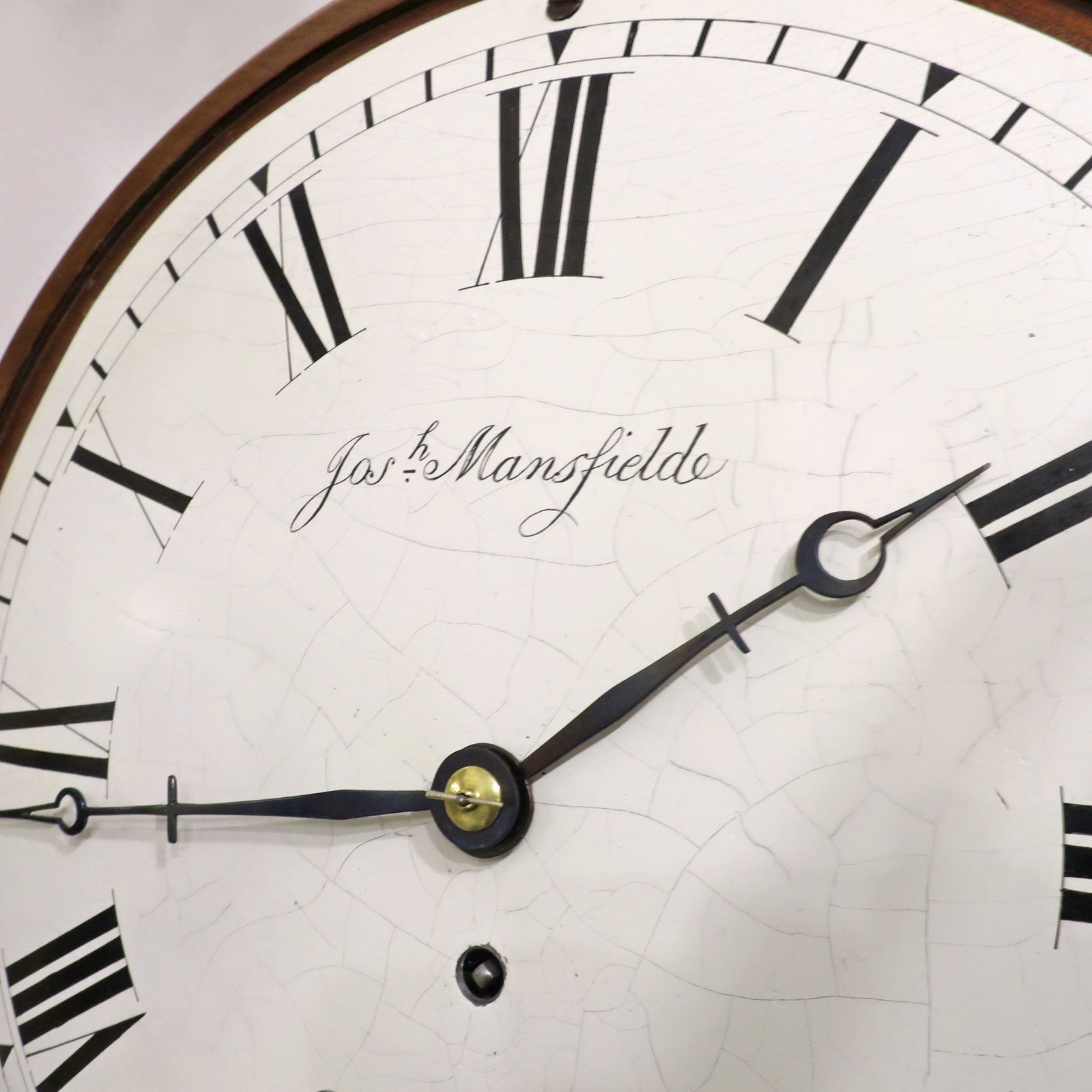 Victorian Drop Dial Wall Clock By Joseph Mansfield Of Shaftesbury photo Home Decor