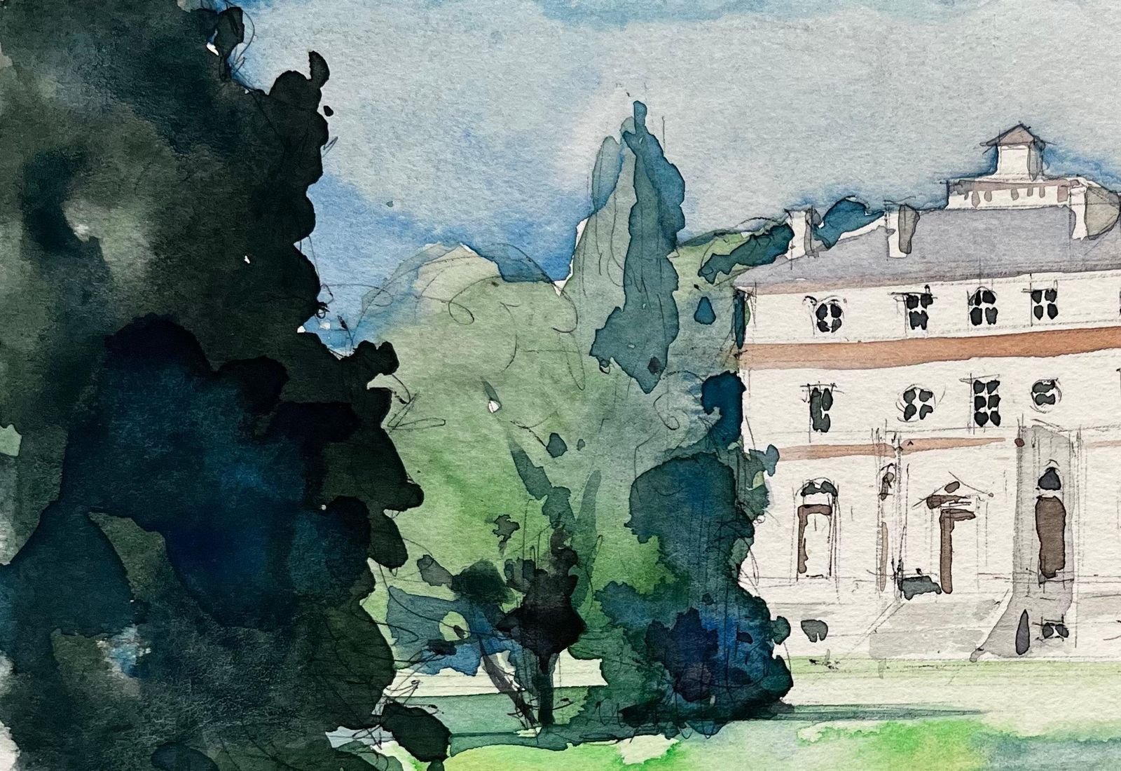 Pierre Neveuroyaumont Abbey Landscape French Historic Architecture Grand Manor And Gardens photo vinterior