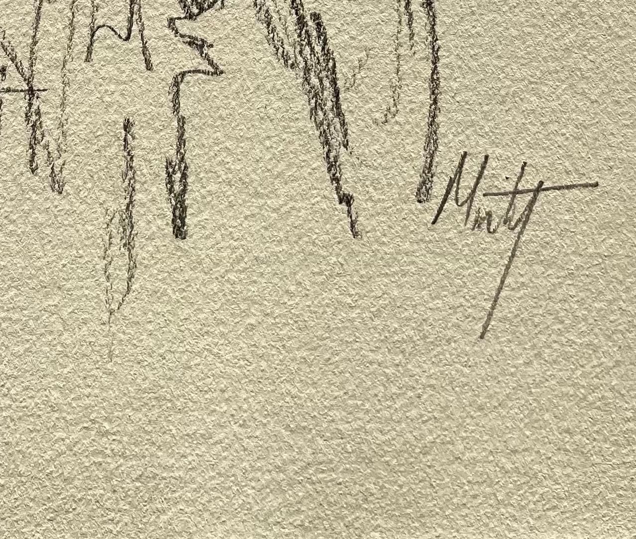 Minty Ramseydynamic Nude Female Figure Sketch In Pencil On Paper2025 photo buy