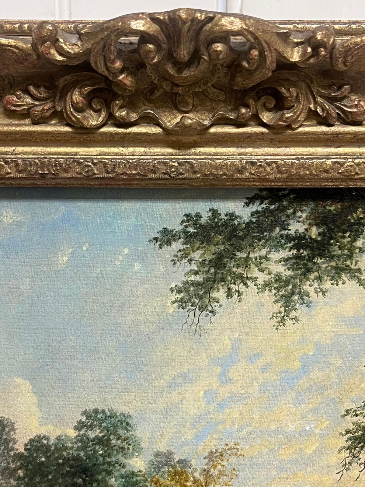 photo furniture English School (19th Century)victorian English Oil Painting Horse & Rider In Rural Landscape With River