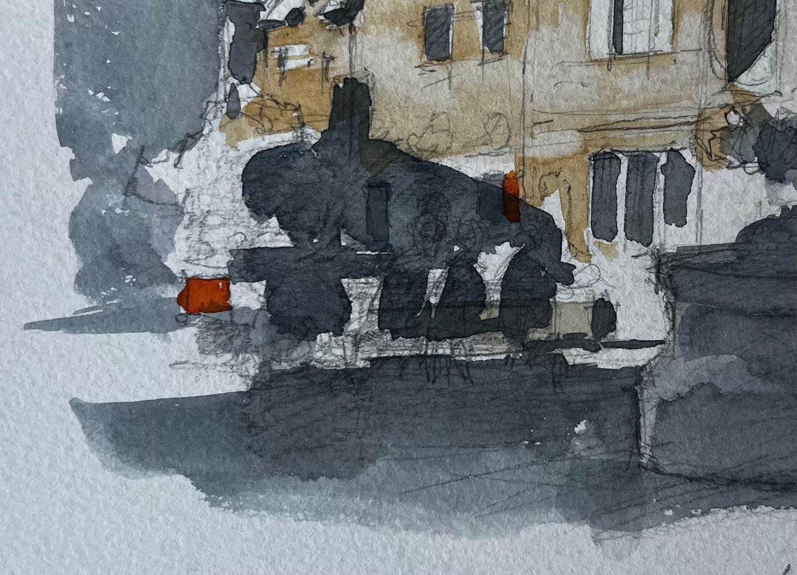 Pierre Neveurochefort En Terre Brittany Village Square Stone Fountain French Street Scene photo vinterior