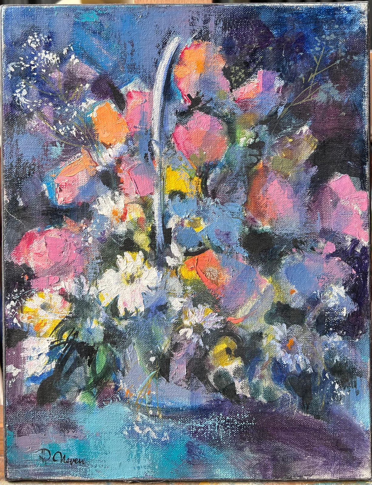Pierre Neveufrench Oil Painting photo furniture
