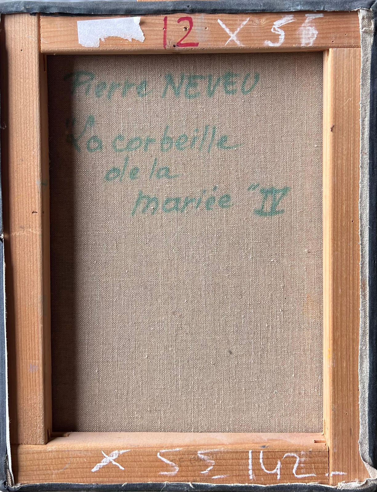 Pierre Neveufrench Oil Painting photo vintage
