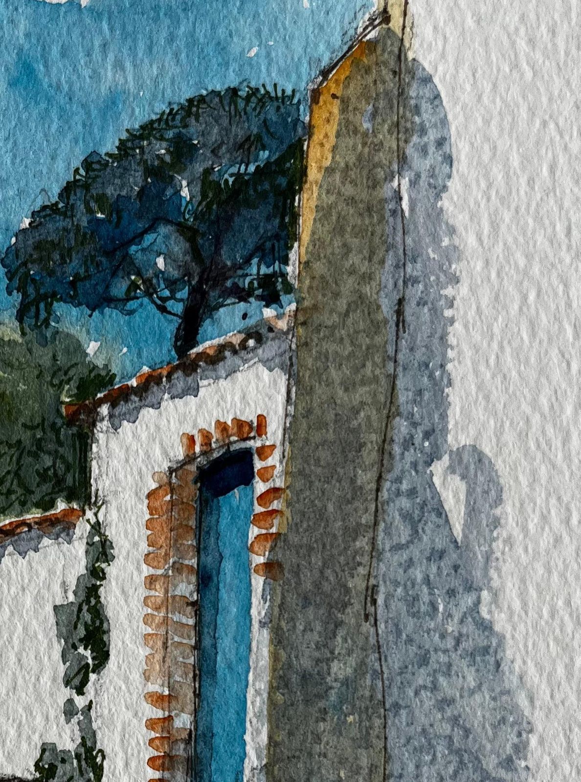 Pierre Neveuroquemaure French Village Landscape With Town House And Gardens photo Art