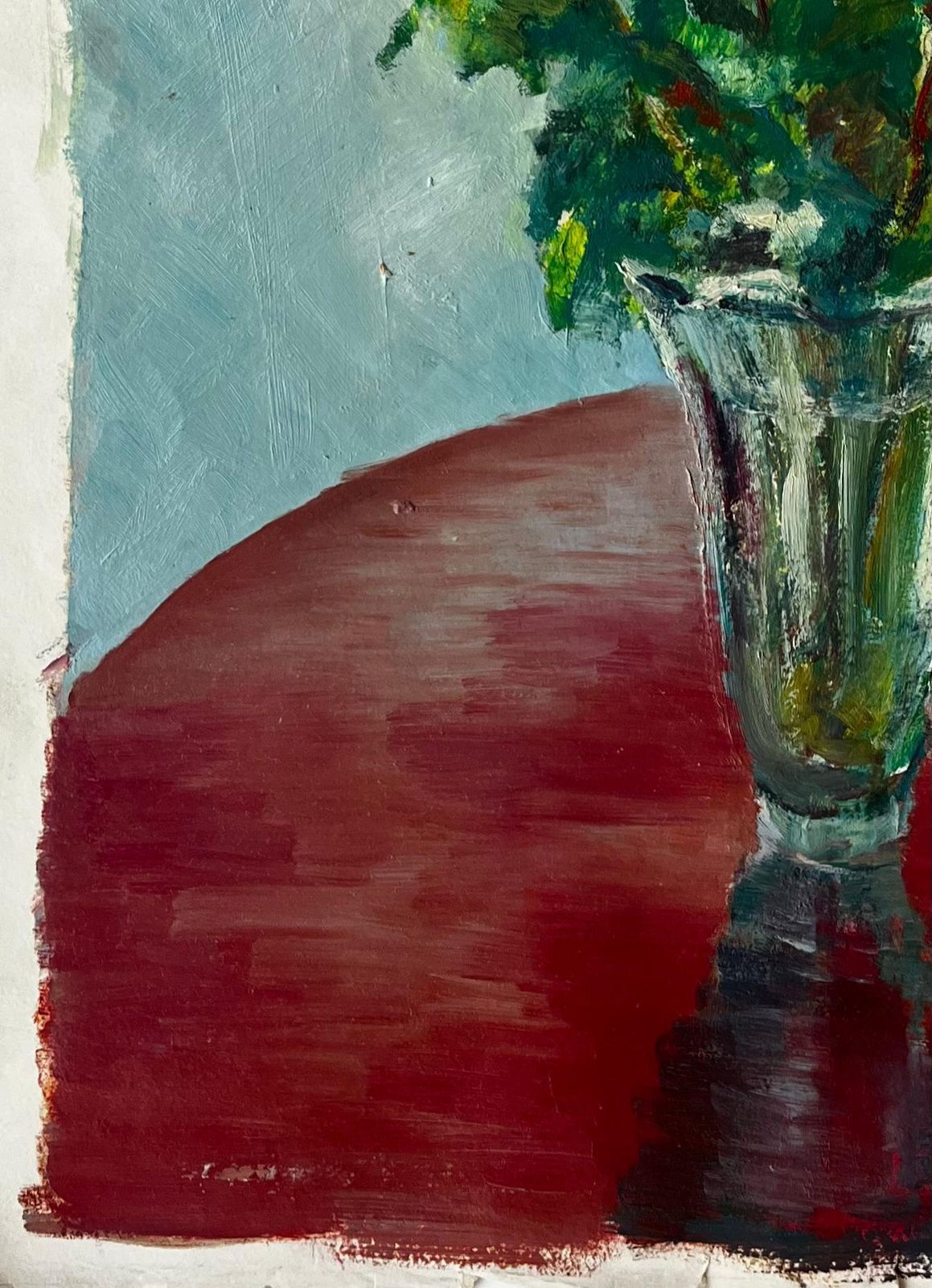 Guy Nicod Still Life With Chrysanthemums French Modern Floral Oil Painting photo vinterior