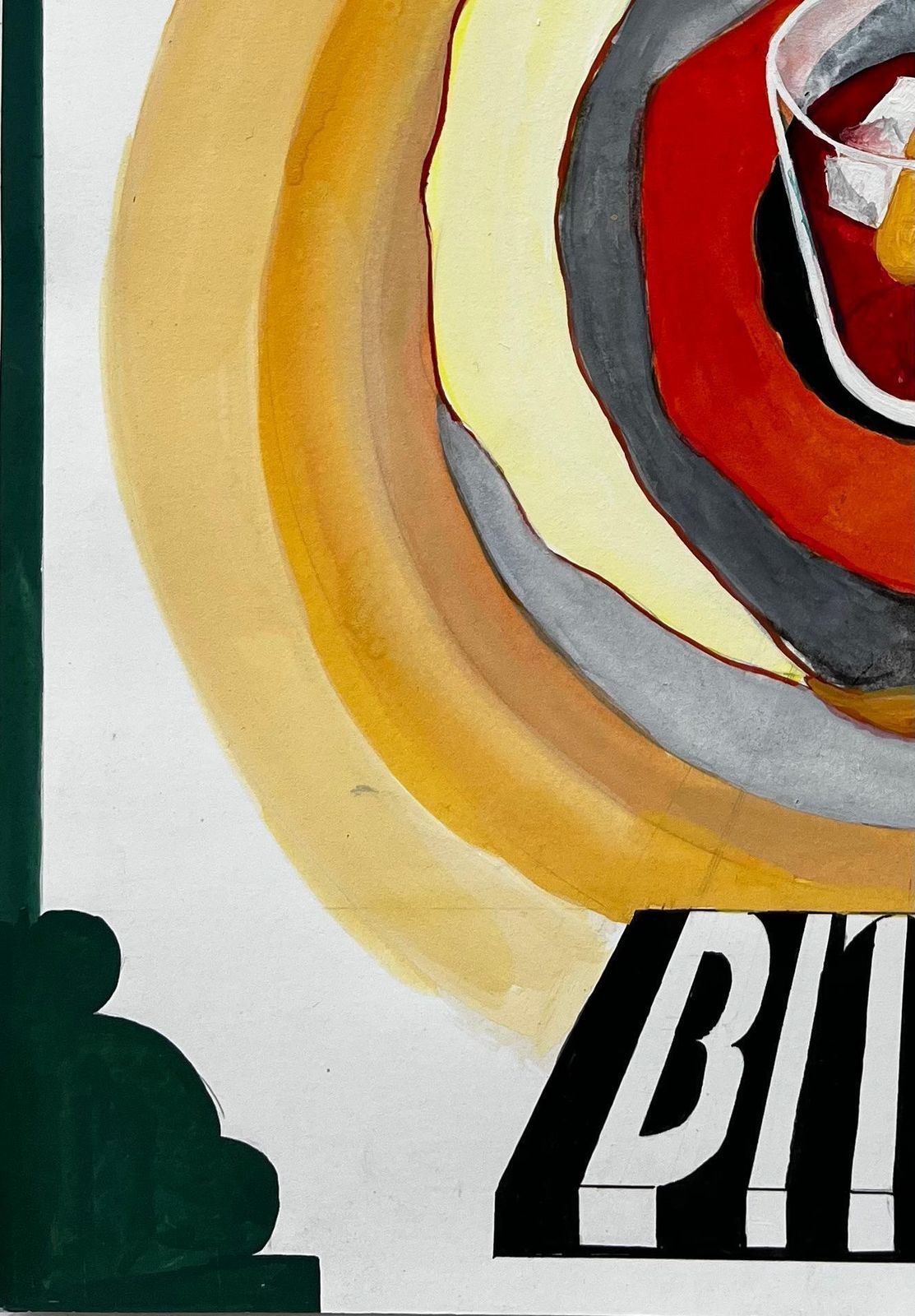 Guy Nicod Vintage French Advertising Poster Design Martini And Rossi Bitter Cocktail photo buy