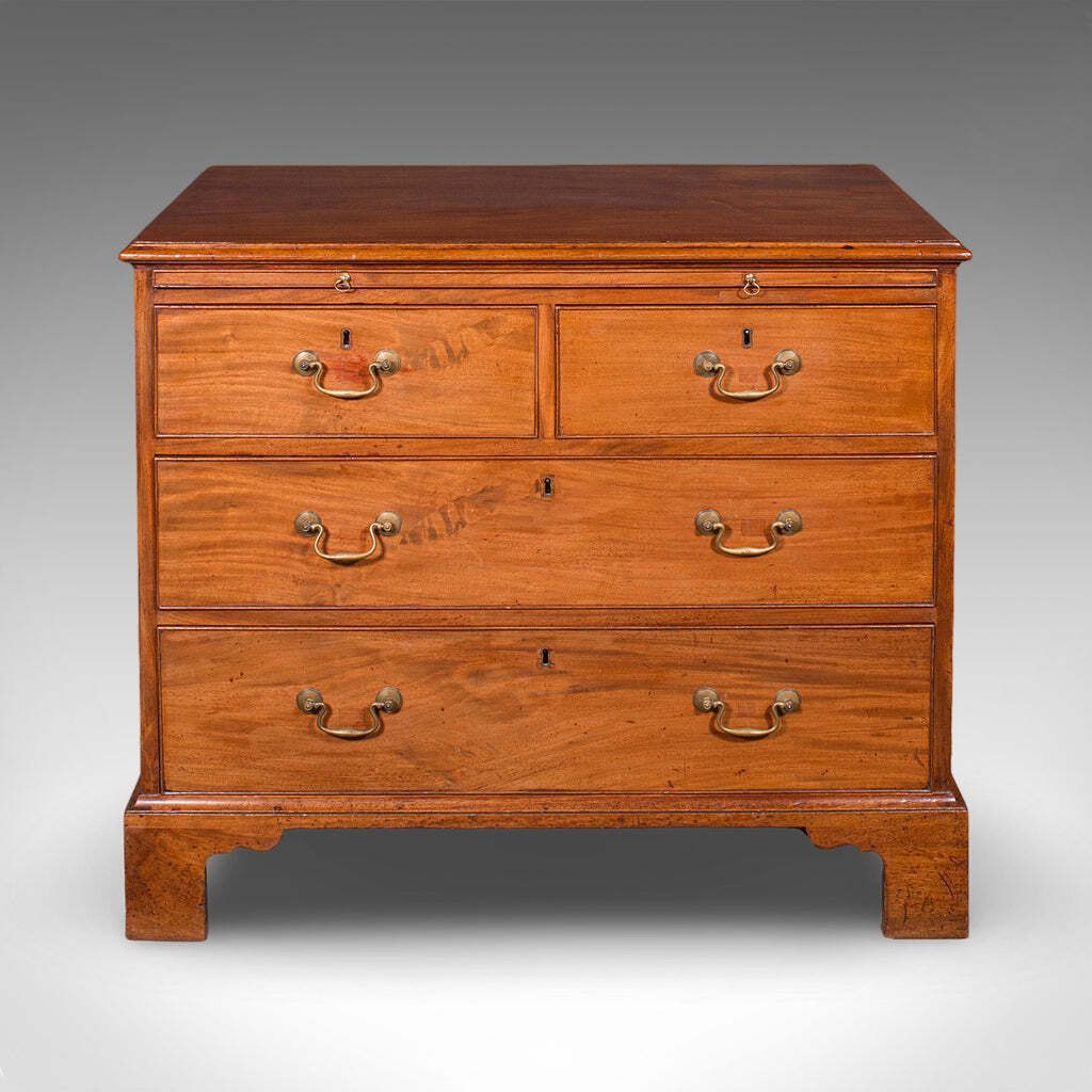 Antique Bachelor's Chest Of Drawers English Master Bedroom Tallboy Georgian photo for sale
