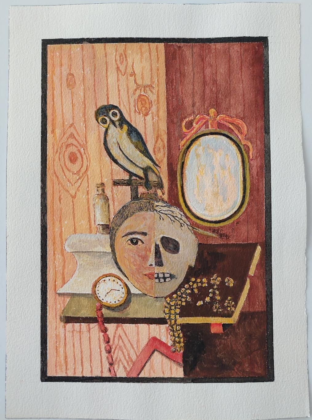 Bernard Labbe20th Century French Modernist Cubist Painting Labbe, Still Life20th Century photo furniture