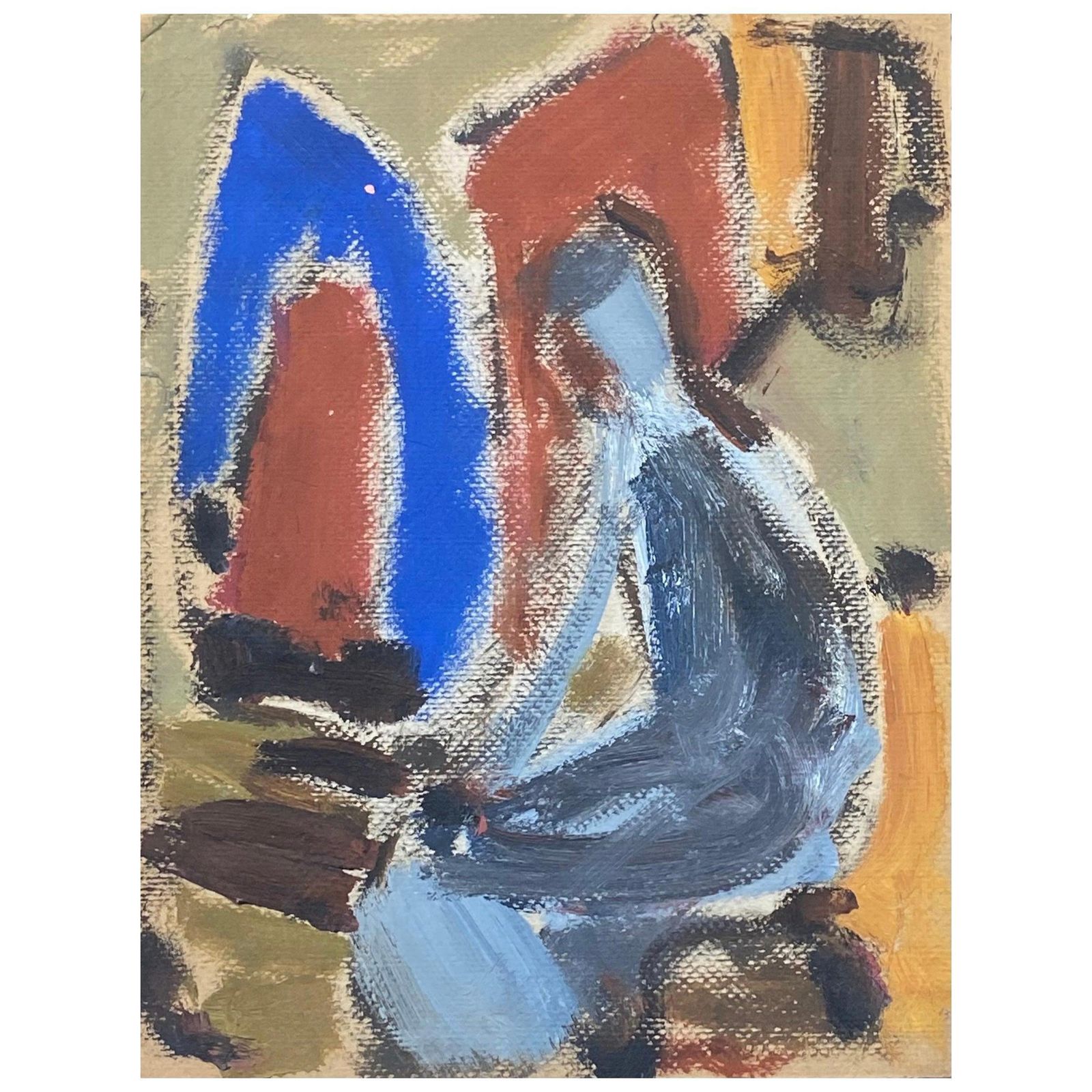 Unknown20th Century German Modernist Oil Painting, Figurecirca 1940s