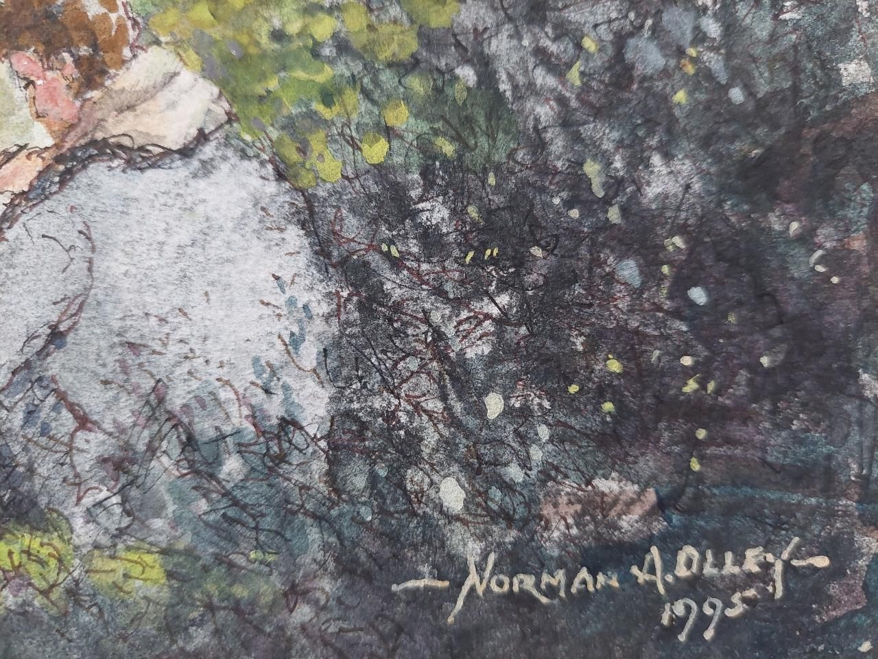 English  School19th Century Traditional English Painting Of An Artist Sketching In Yorkshire20th Century photo Art