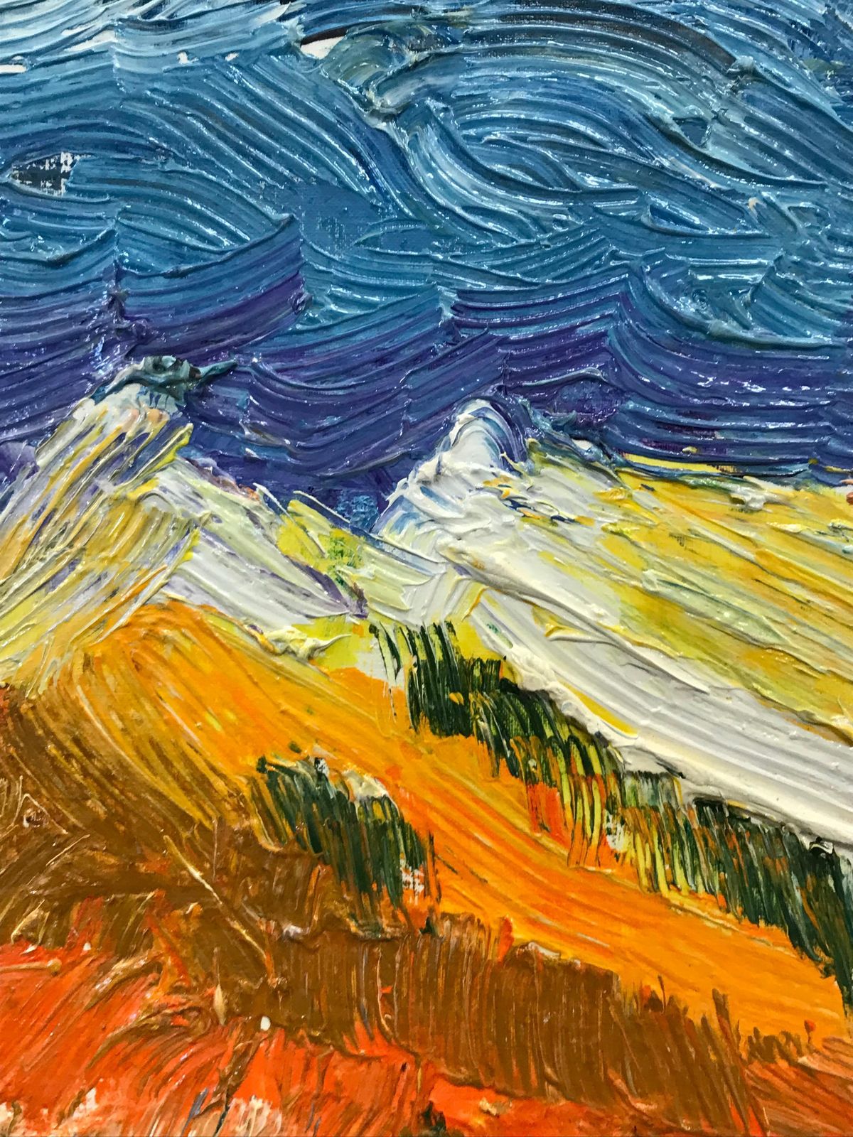 Unknownbright & Colorful French Impressionist Oil Painting, Vibrant Landscape2000 photo furniture