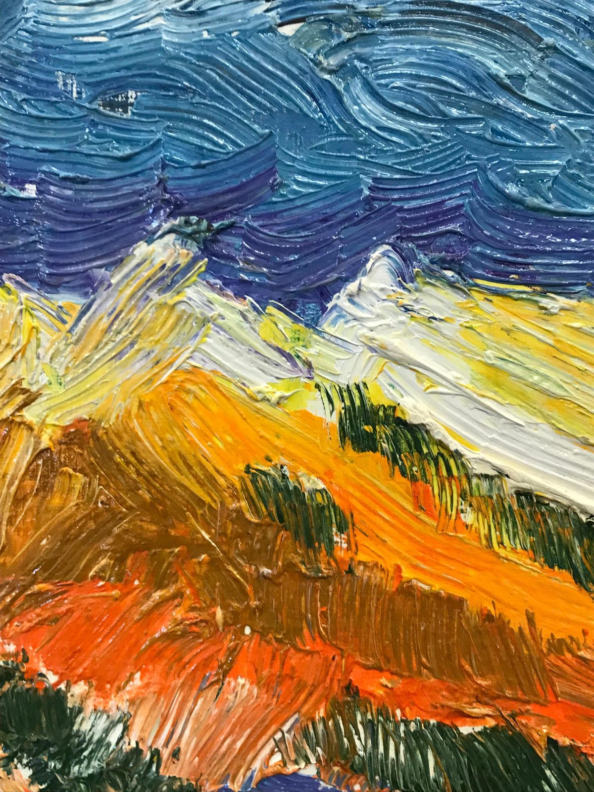 Unknownbright & Colorful French Impressionist Oil Painting, Vibrant Landscape2000 photo for sale