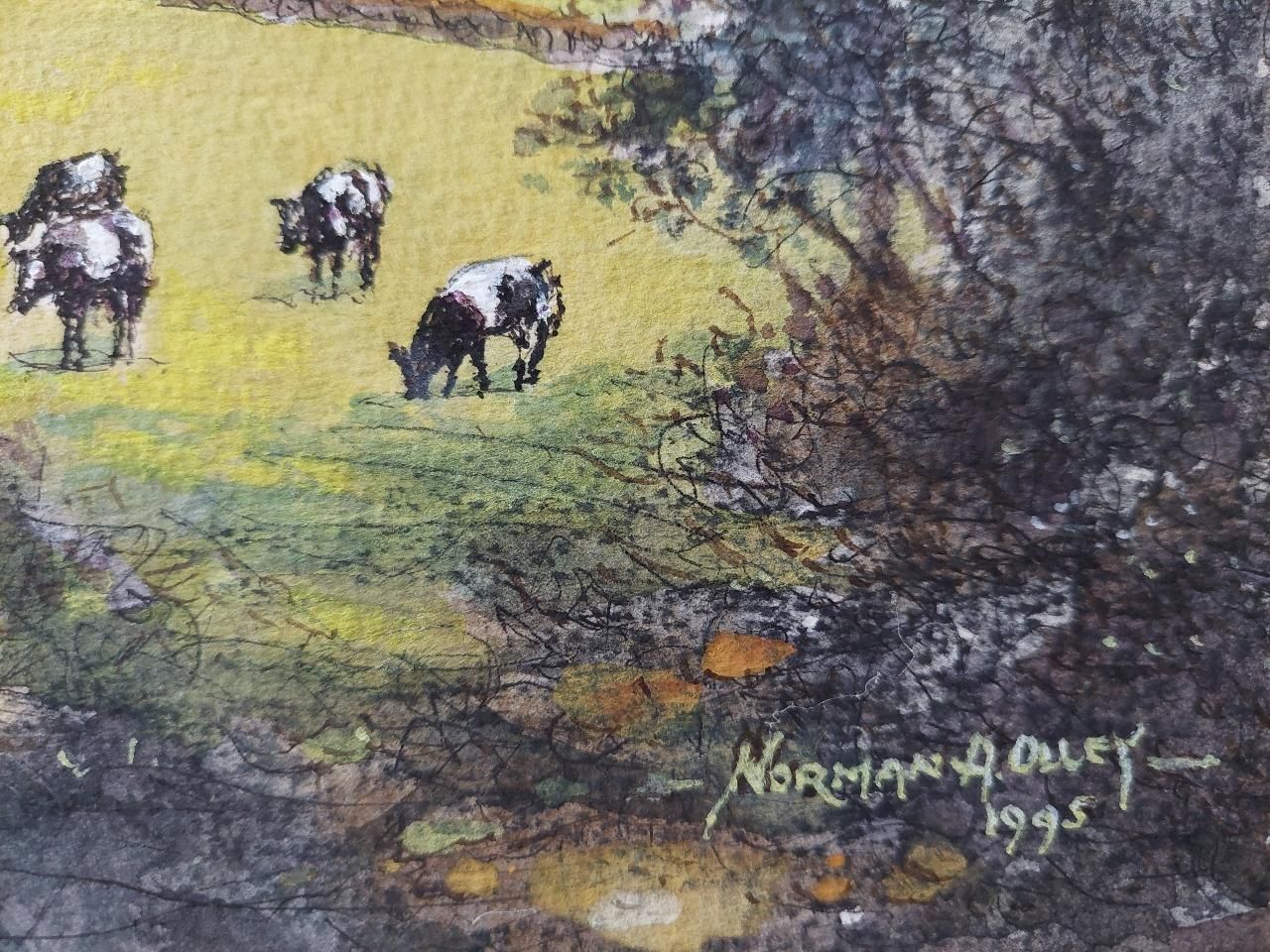 English  Schooltraditional English Painting Bolton Castle In Yorkshire, England20th Century photo buy