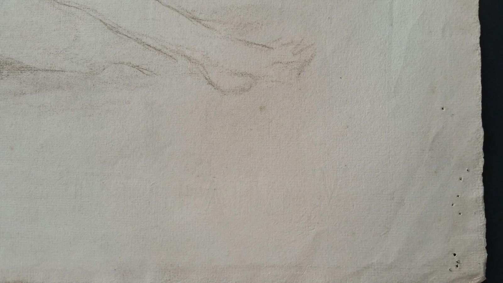 Unknownenglish Antique Portrait Sketch Of Reclining Female Nude 'Double Sided'circa 1880 1905 photo for sale