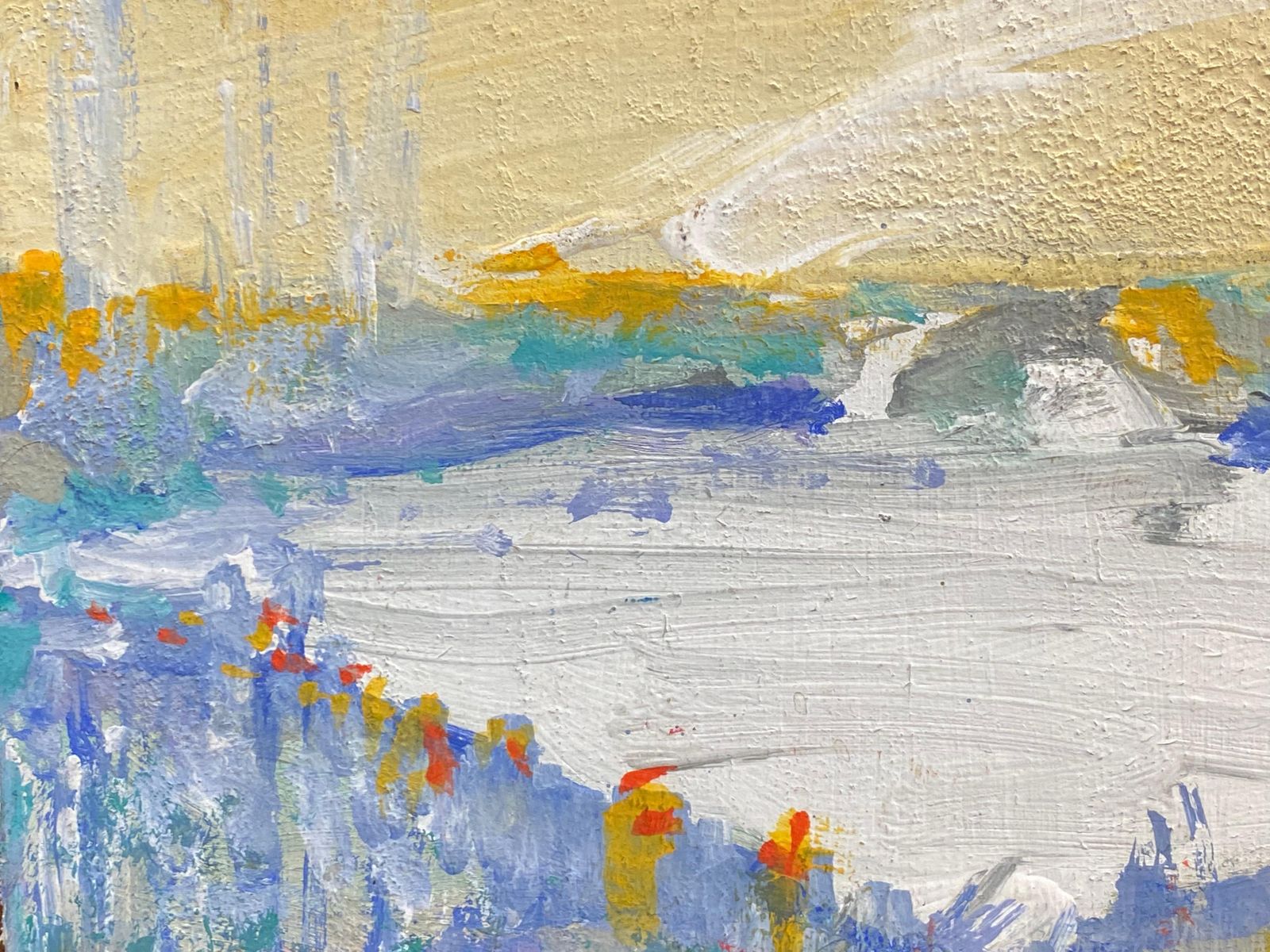 Unknownjacques Pinon, French Expressionist Landscape Oil Paintinglate 20th Century photo for sale