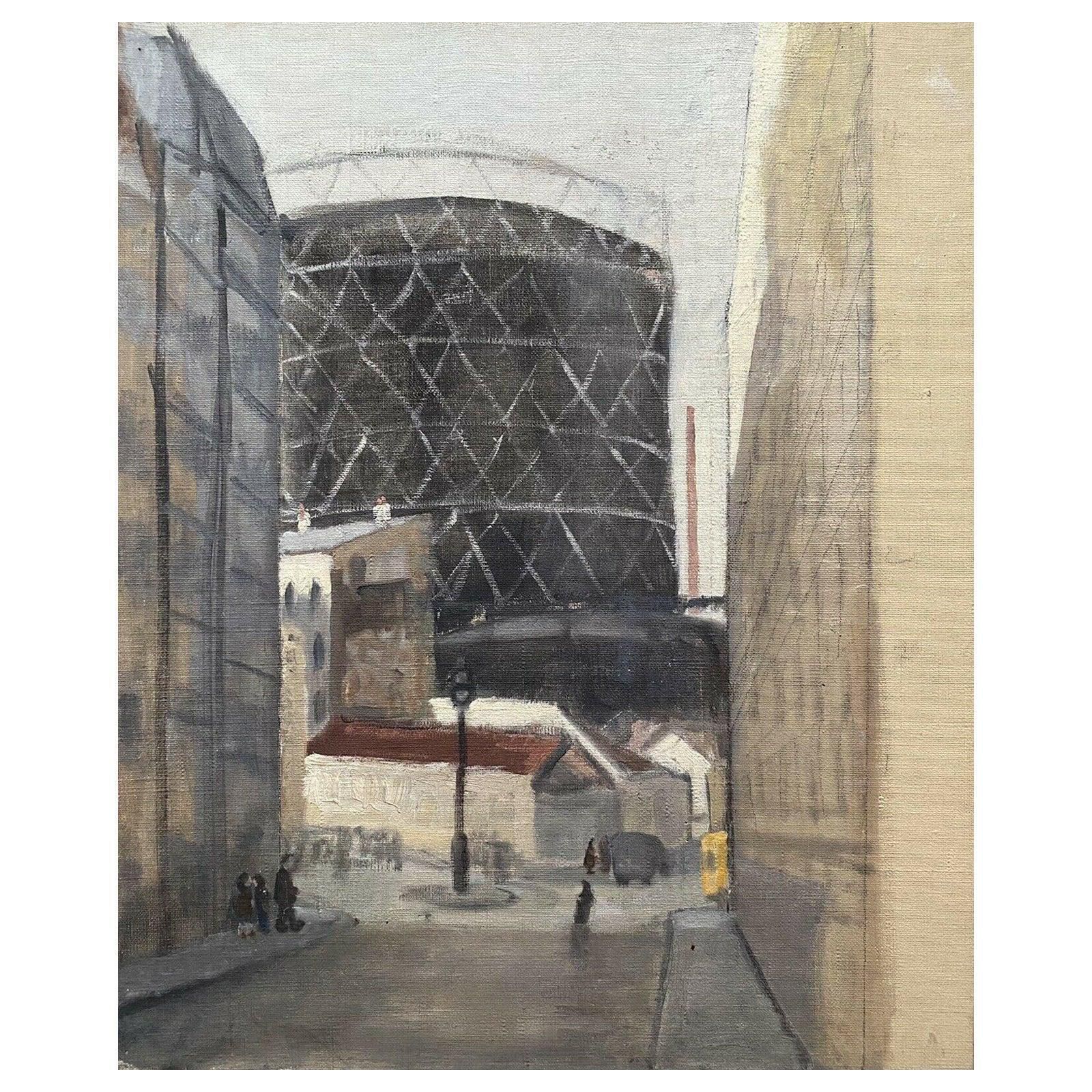 Unknowngenevieve Zondervan, French Oil Painting, Urban City View Streetcirca 1990s