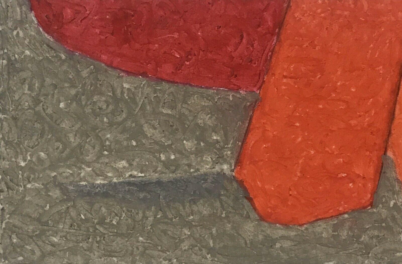 Unknownarlette Martin Superb French Geometric Abstract Painting   197920th Century photo Art