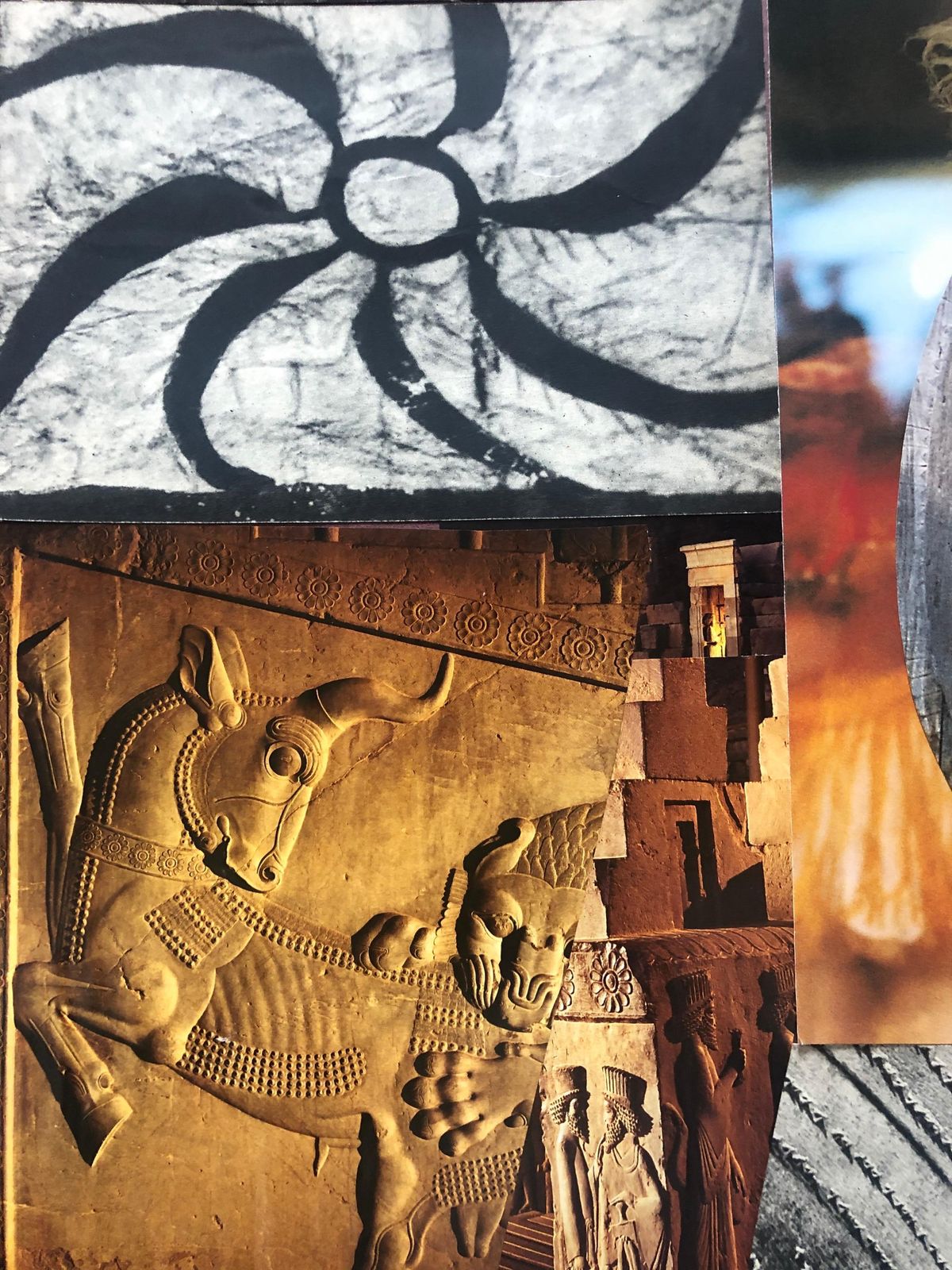 Bernard Herzog20th Paris School Collage Cutout Artwork Wonderful Interior Design Options20th Century photo Art