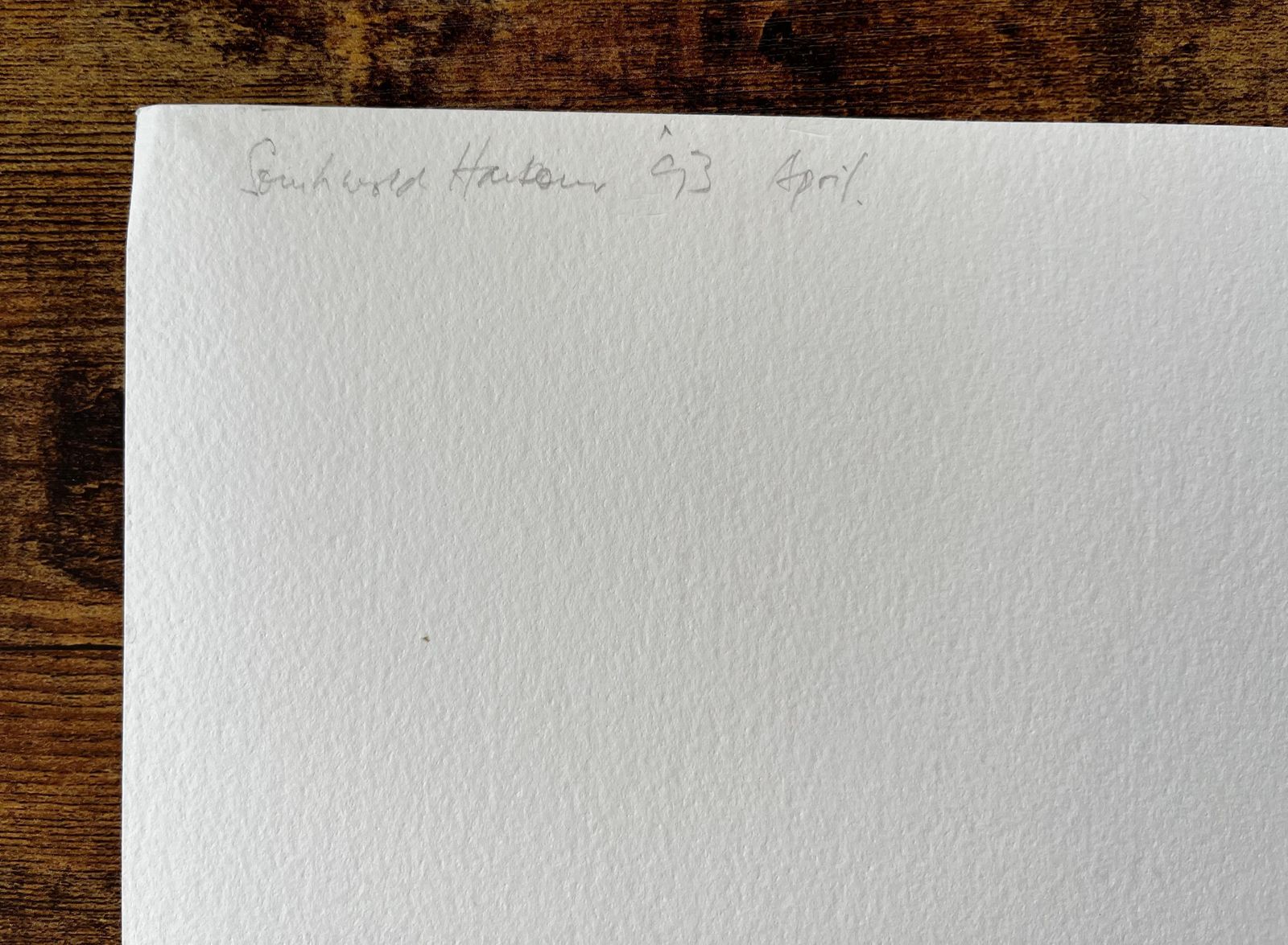 photo furniture Anthony Herbertoriginal Watercolour Southwold Harbour Boats And Fishing Huts Scene1993