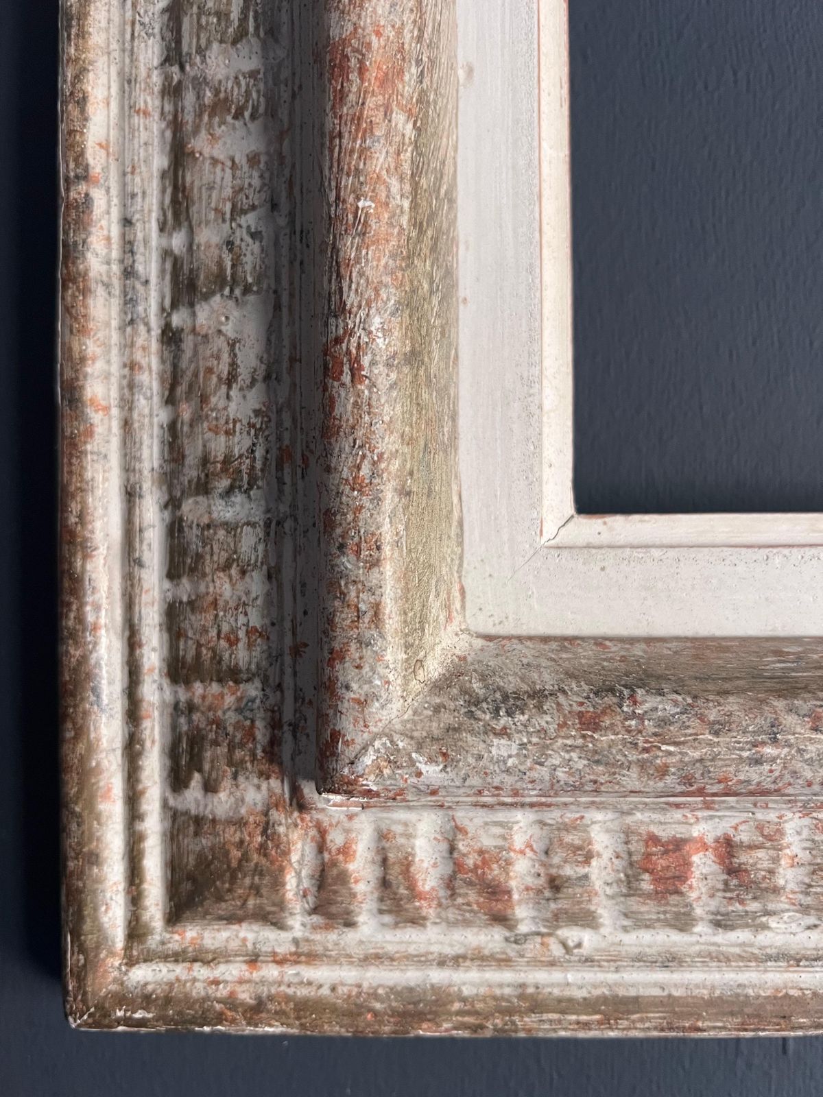 French School Mid Century French Picture Frame Original Montparnasse Period Shabby Chic1950’s photo 403.0
