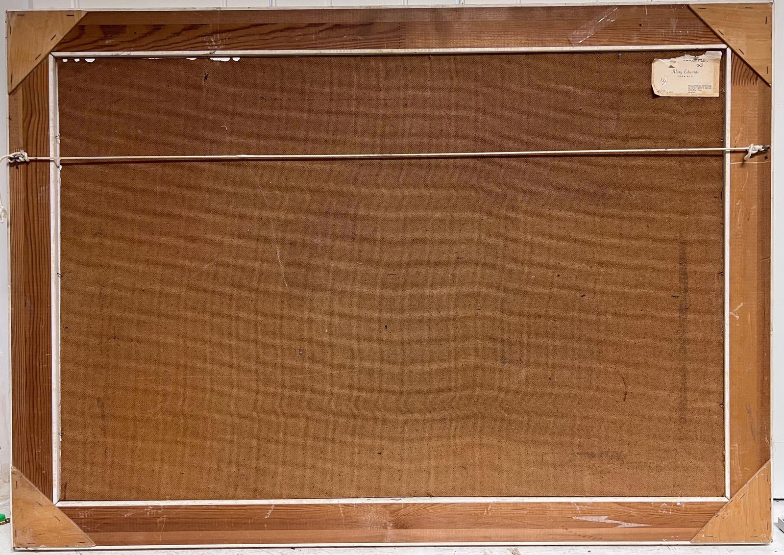 photo buy Mary Edwardslarge British 20th Century Abstract Painting The Piano Concert Figurative Work