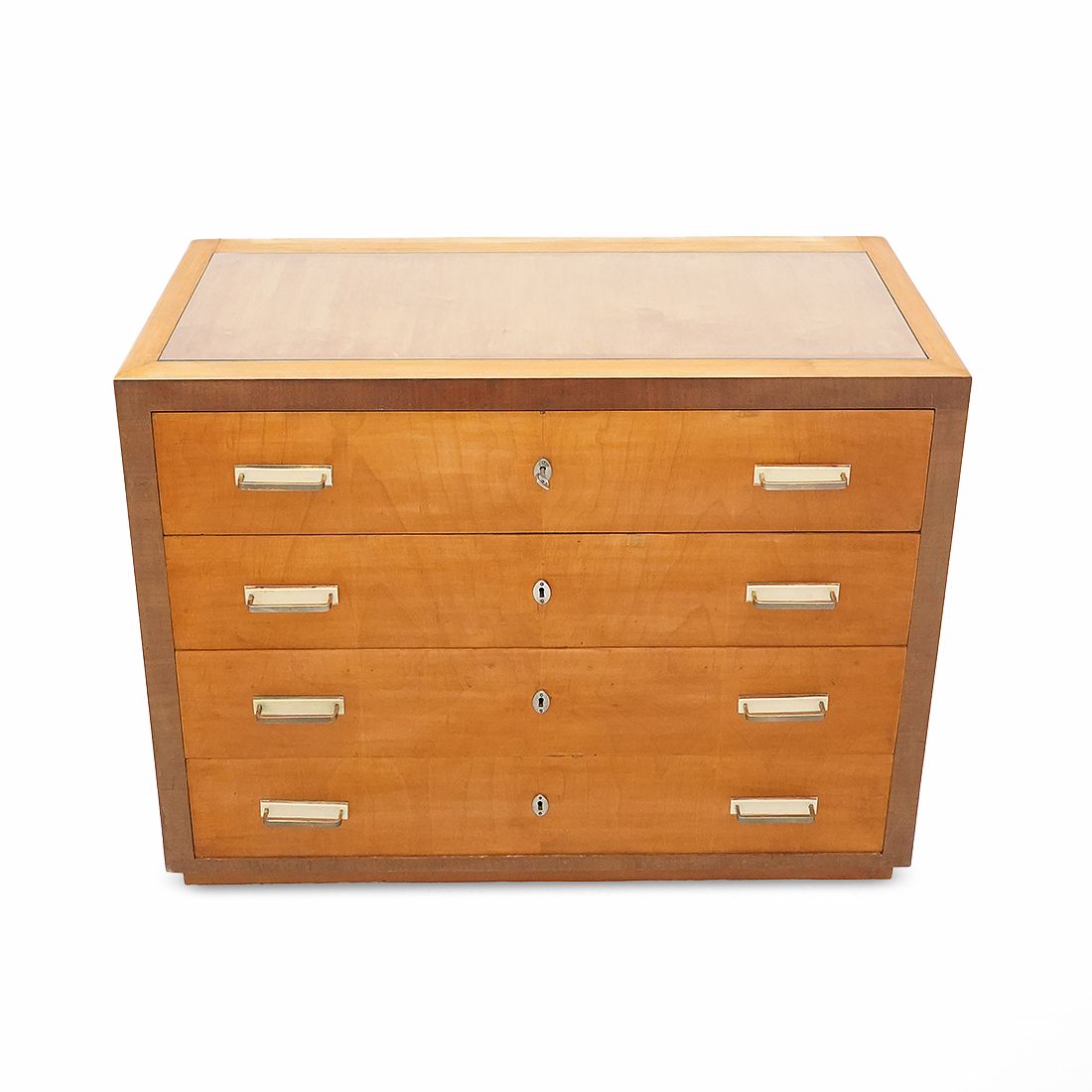 Rationalist Maple Chest Of Drawers, 1930s photo for sale