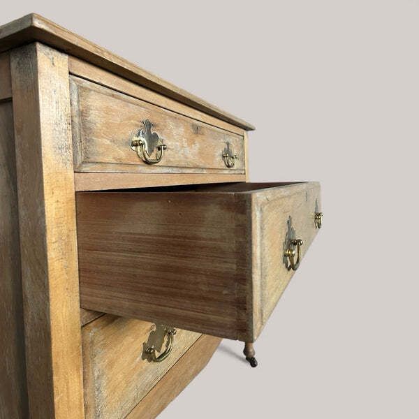 Edwardian Dresser With Triple Mirror Great Patina photo buy