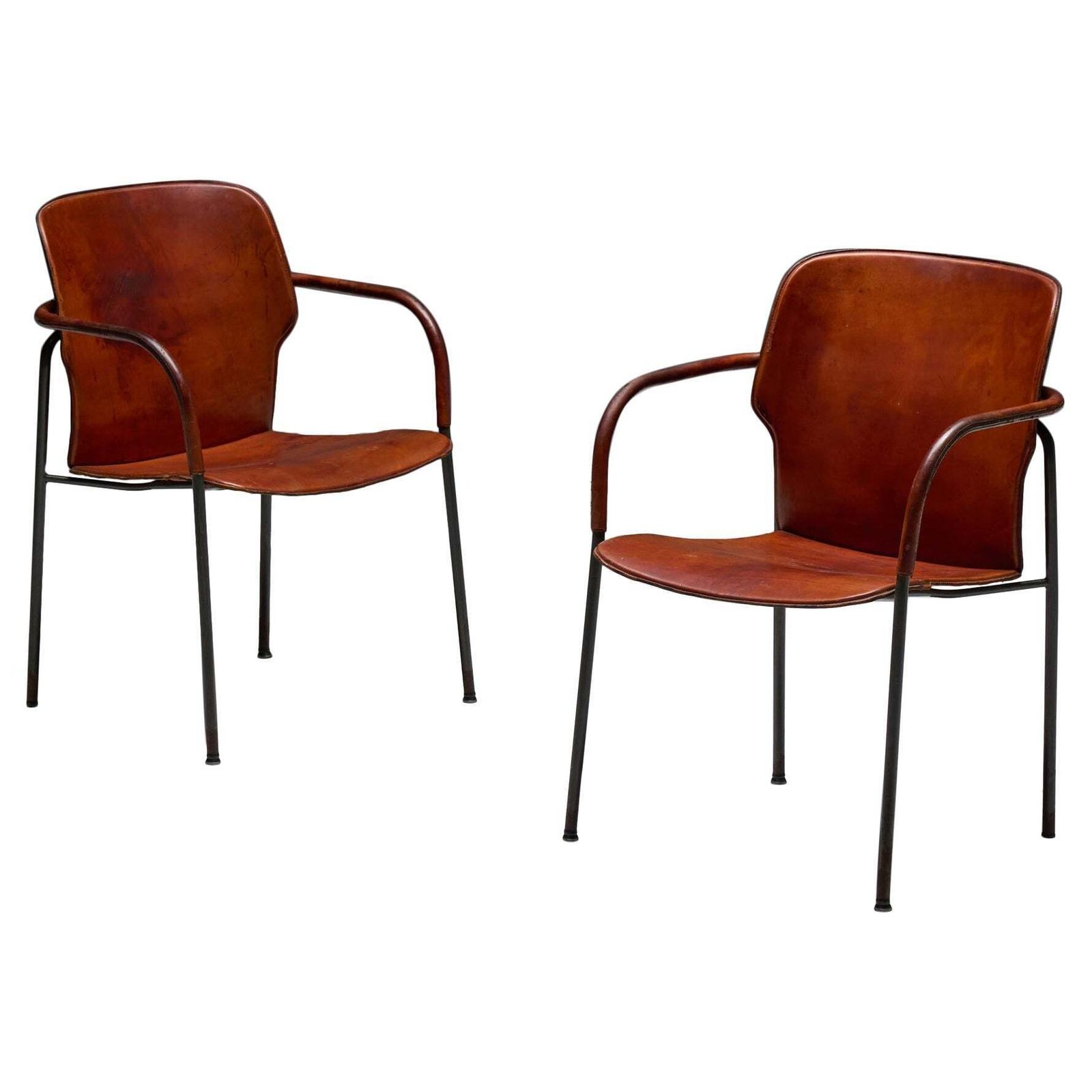 "Lalanda" Armchairs By Gianfranco Frattini, Spain, 1980s