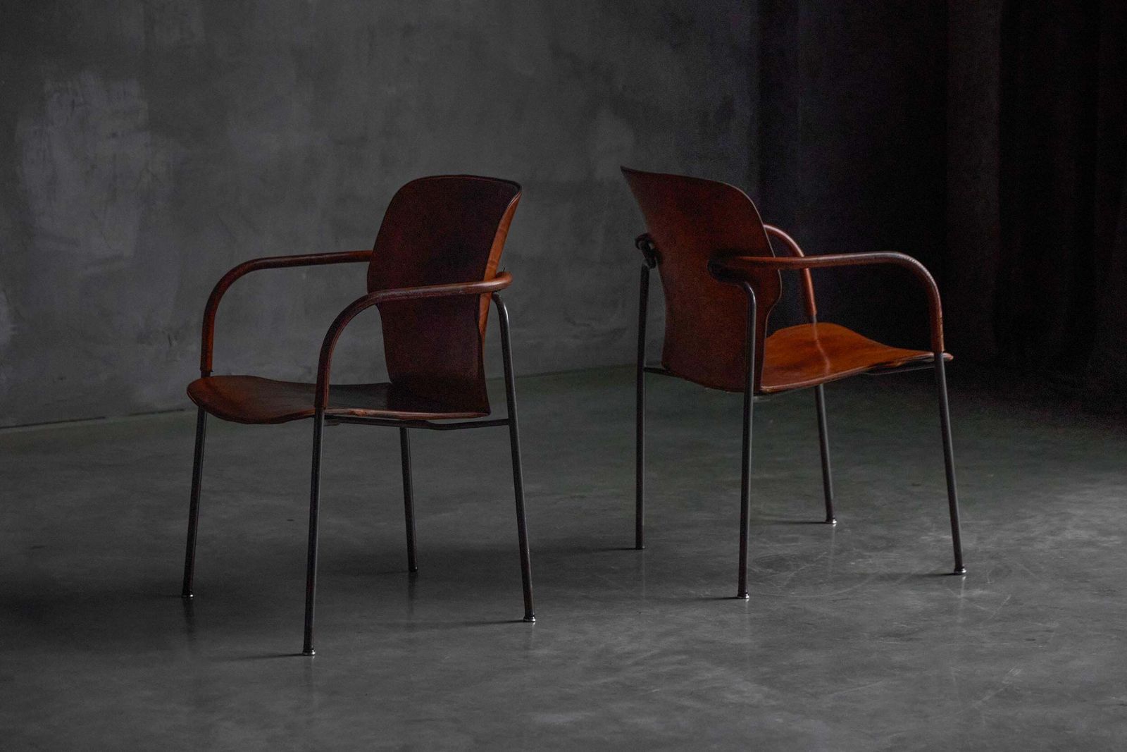 "Lalanda" Armchairs By Gianfranco Frattini, Spain, 1980s photo for sale