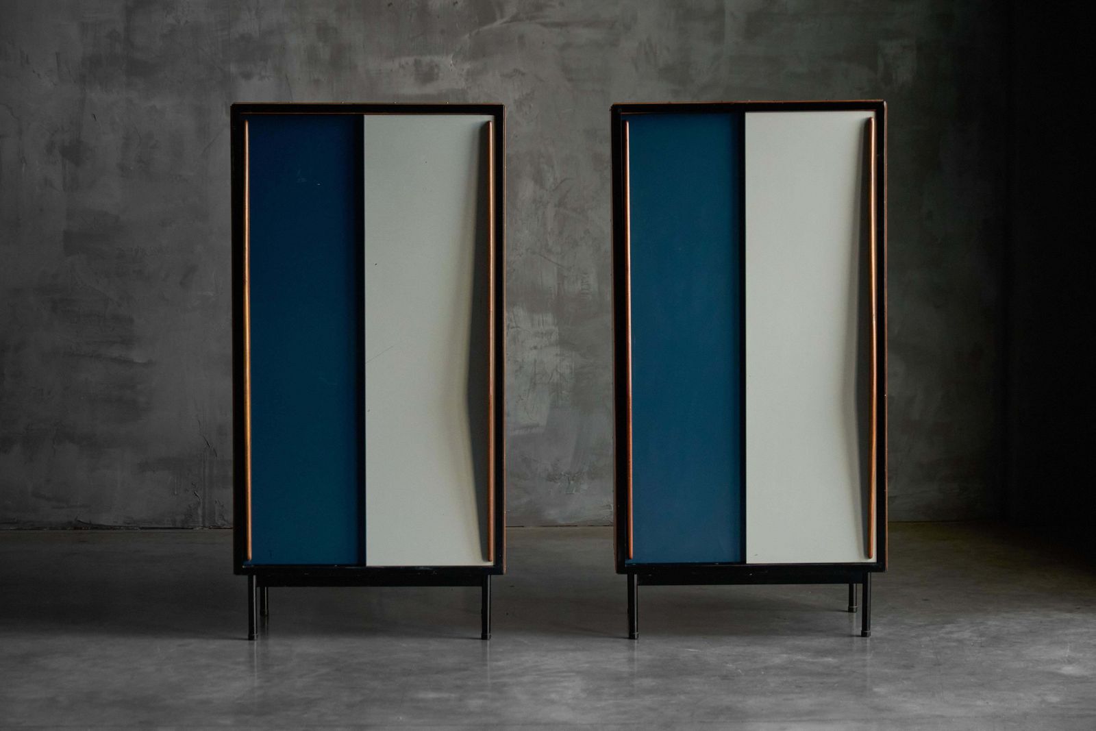 Modernist Wardrobes By Willy Van Der Meeren For Tubax, Belguim, 1950s photo 5938.0