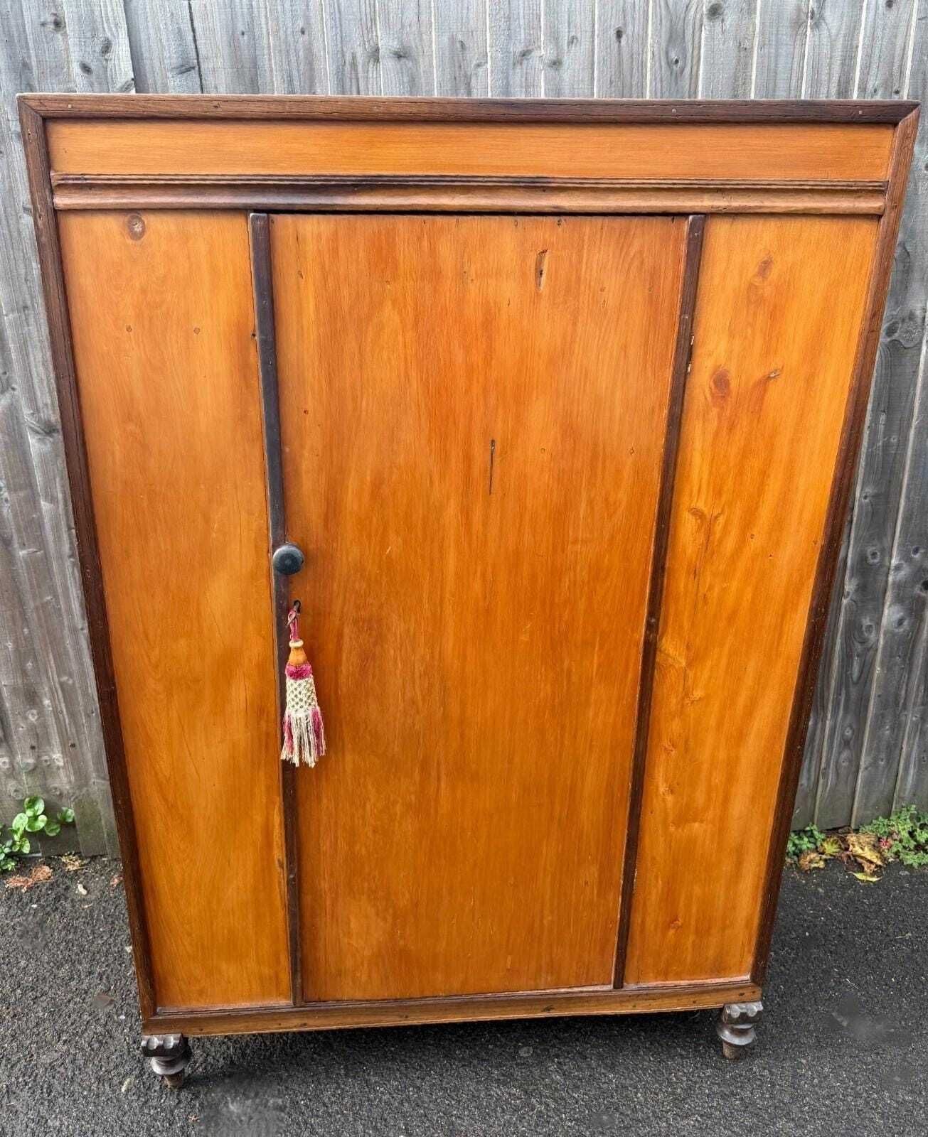 Antique 19th Century Continental Cape Yellowwood Cabinet Cupboard