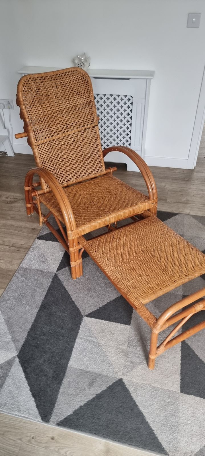 1950   1970 Rattan & Bamboo Lounge Chair photo 70.0