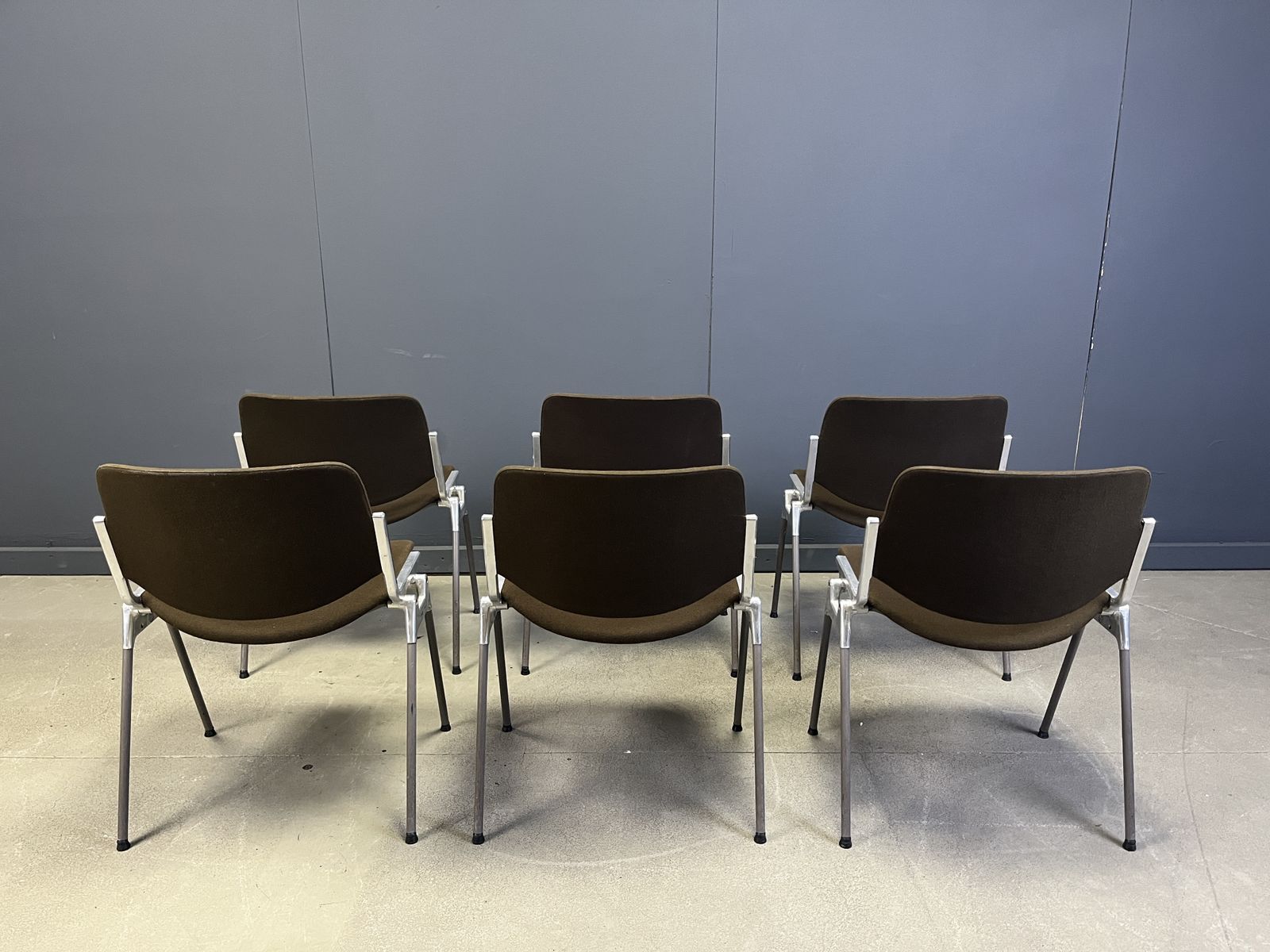 Vintage Dsc 106 Side Chairs By Giancarlo Piretti For Castelli   Set Of 6 photo buy