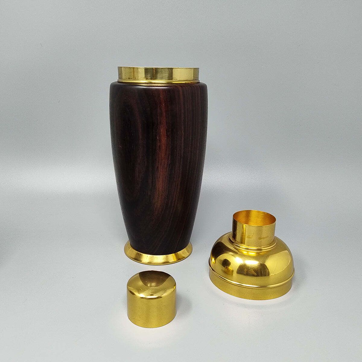 1970s Gorgeous Cocktail Shaker With Ice Bucket By Macabo. Made In Italy photo 583.0