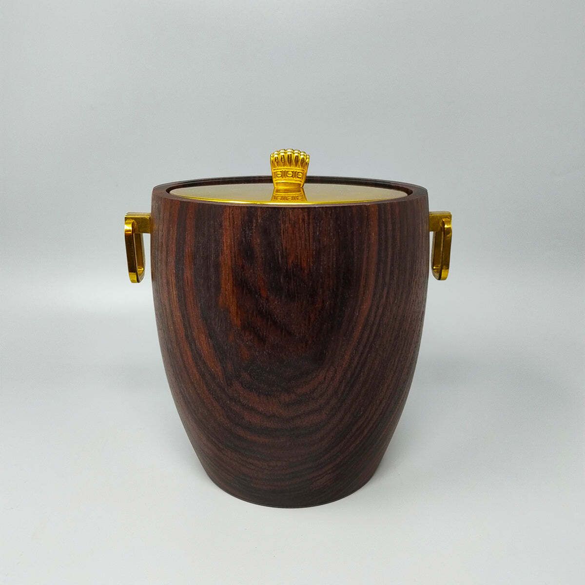 1970s Gorgeous Cocktail Shaker With Ice Bucket By Macabo. Made In Italy photo vinterior