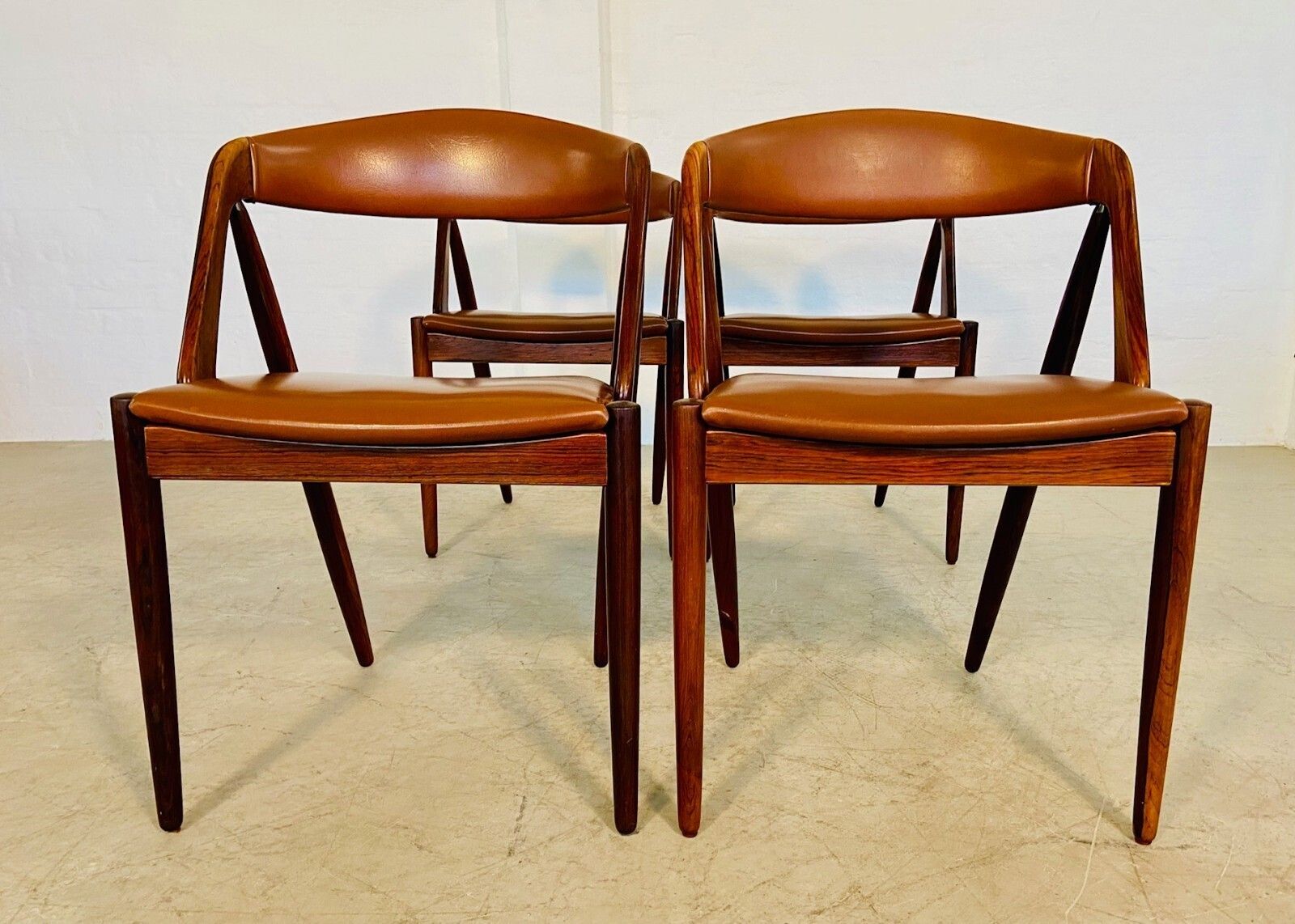 Vintage Danish Kai Kristiansen Model 31 Dining Chairs – Set Of 4 In Rosewood photo buy