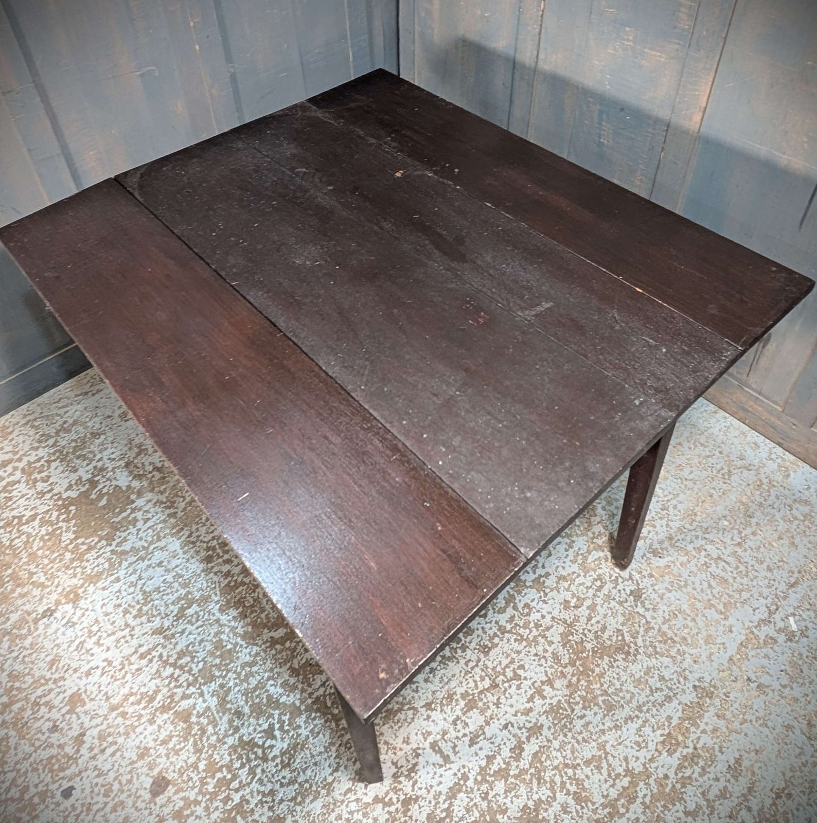 Small Oak Regency Gate Leg Table photo Furniture